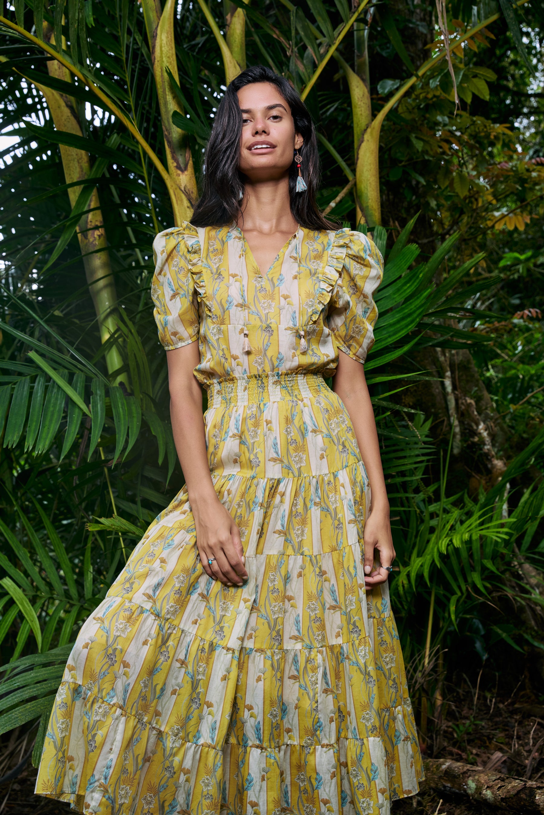 TAMI Top in Yellow Jalapa