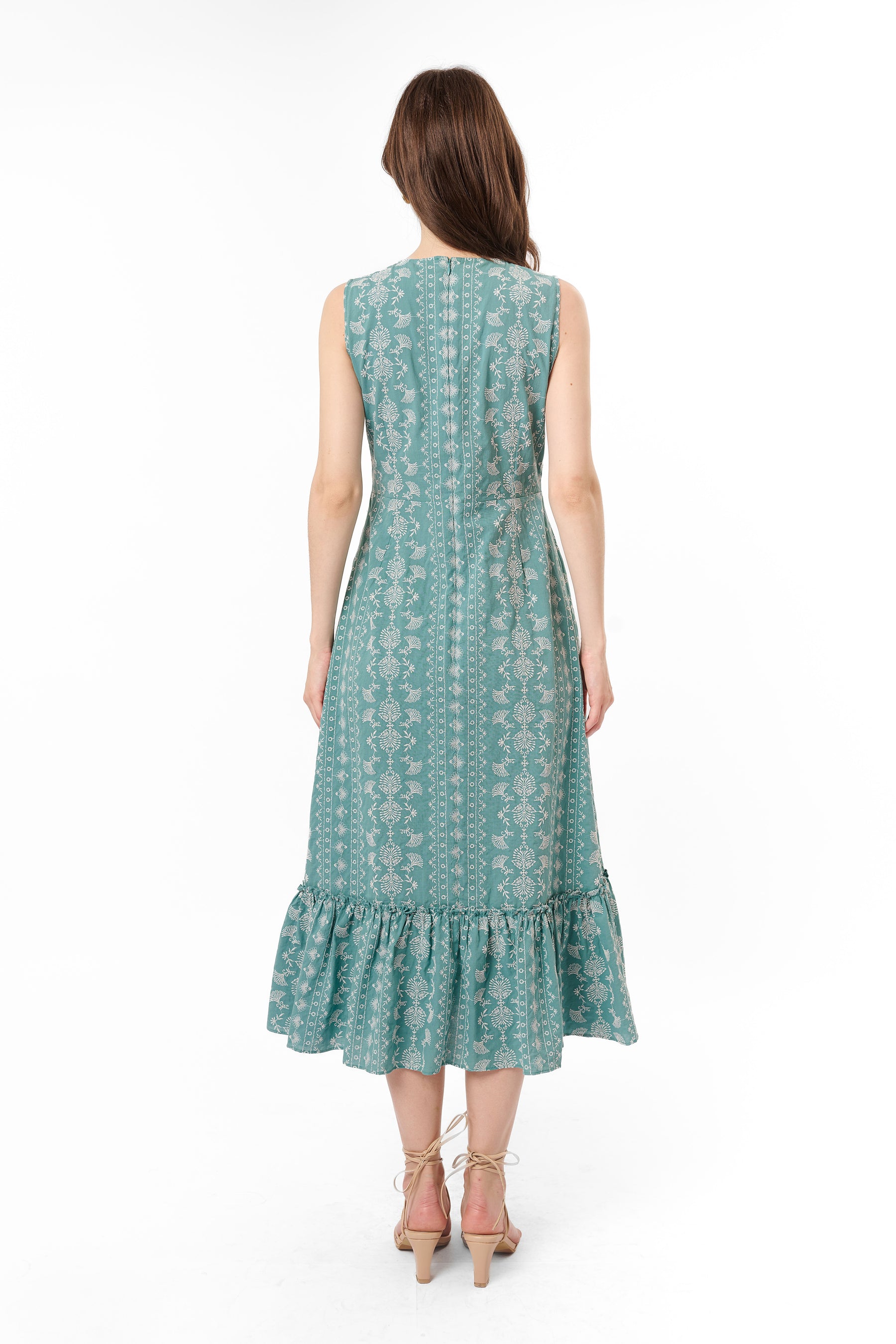ADJANI Dress in Cengkeh Blue