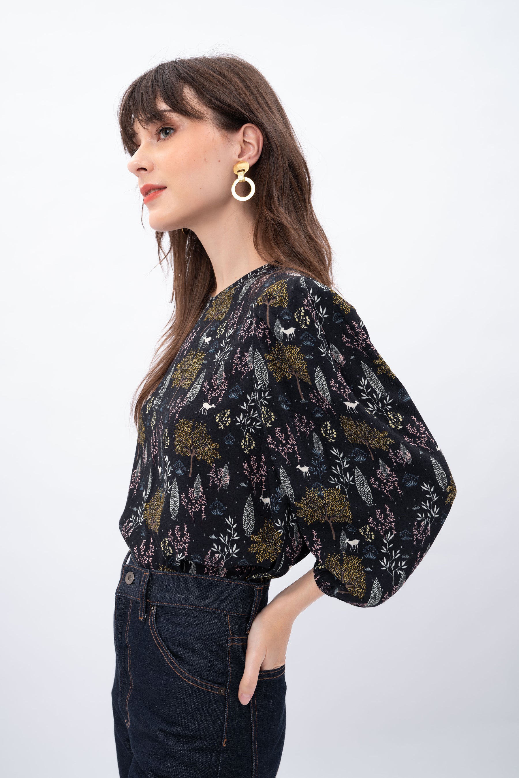 AMI Top in Taman Black