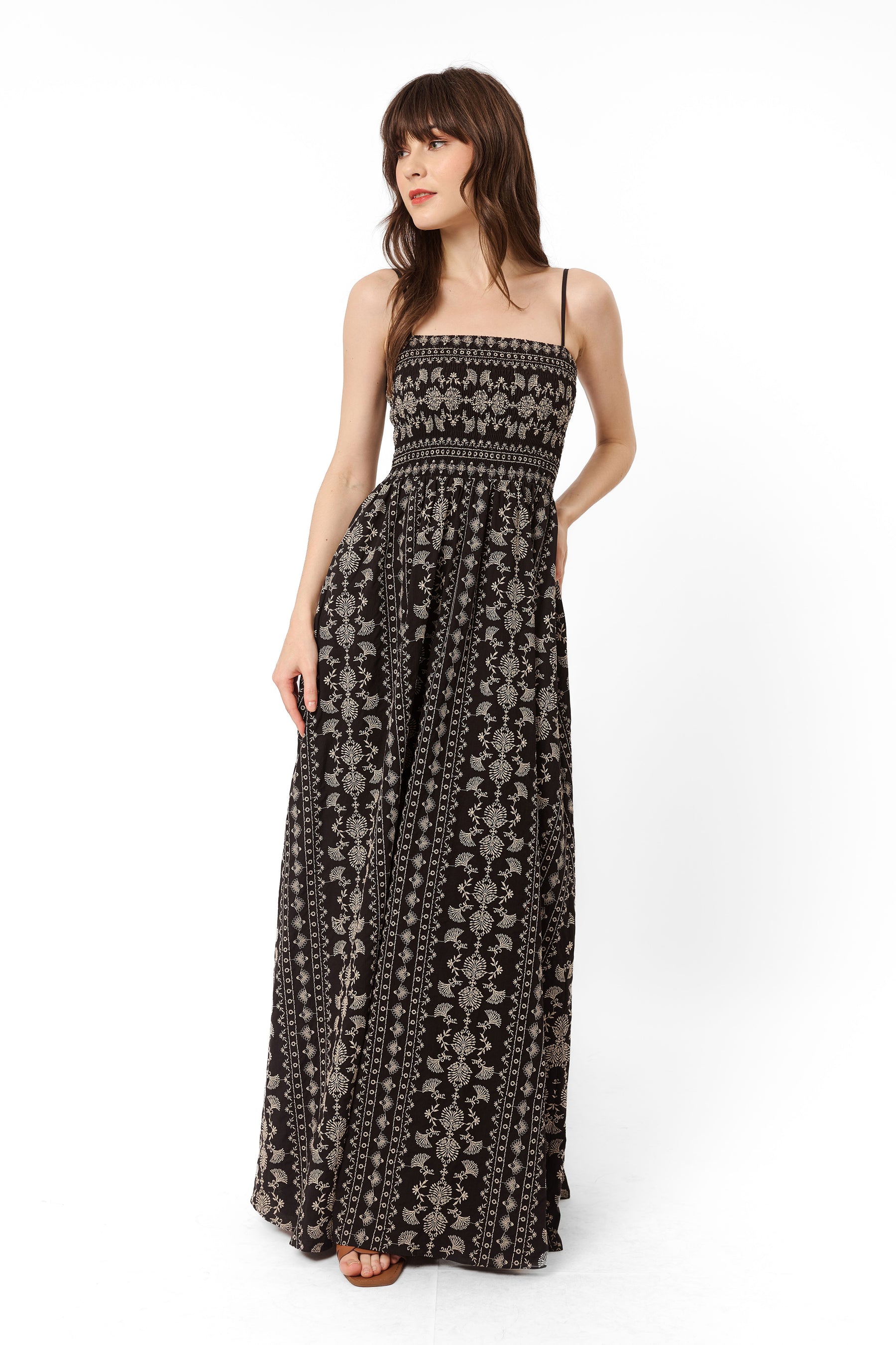 ANYA Dress in Cengkeh Black