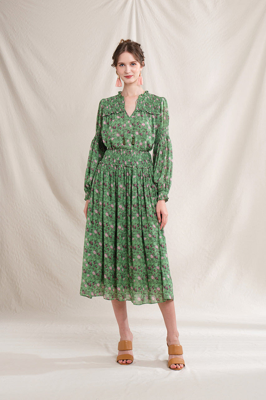 ARRIE Top in Cempaka Green
