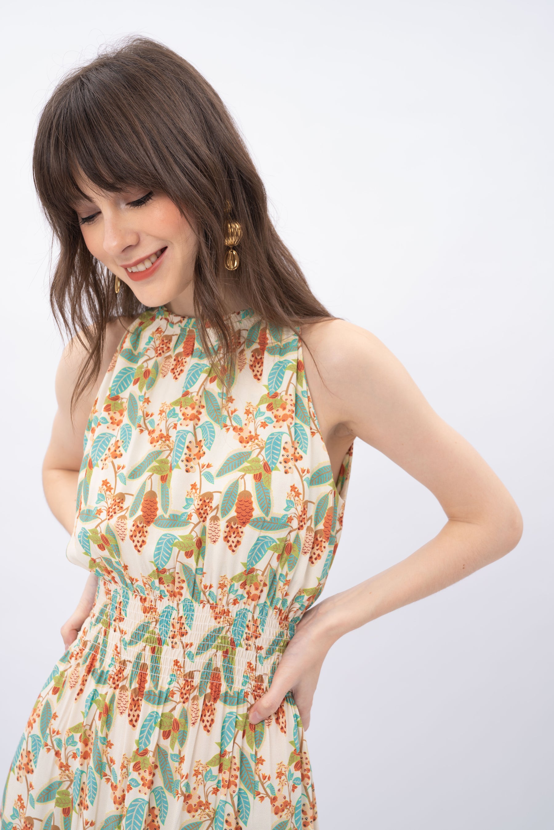 ASA Dress in Gudeg Beige
