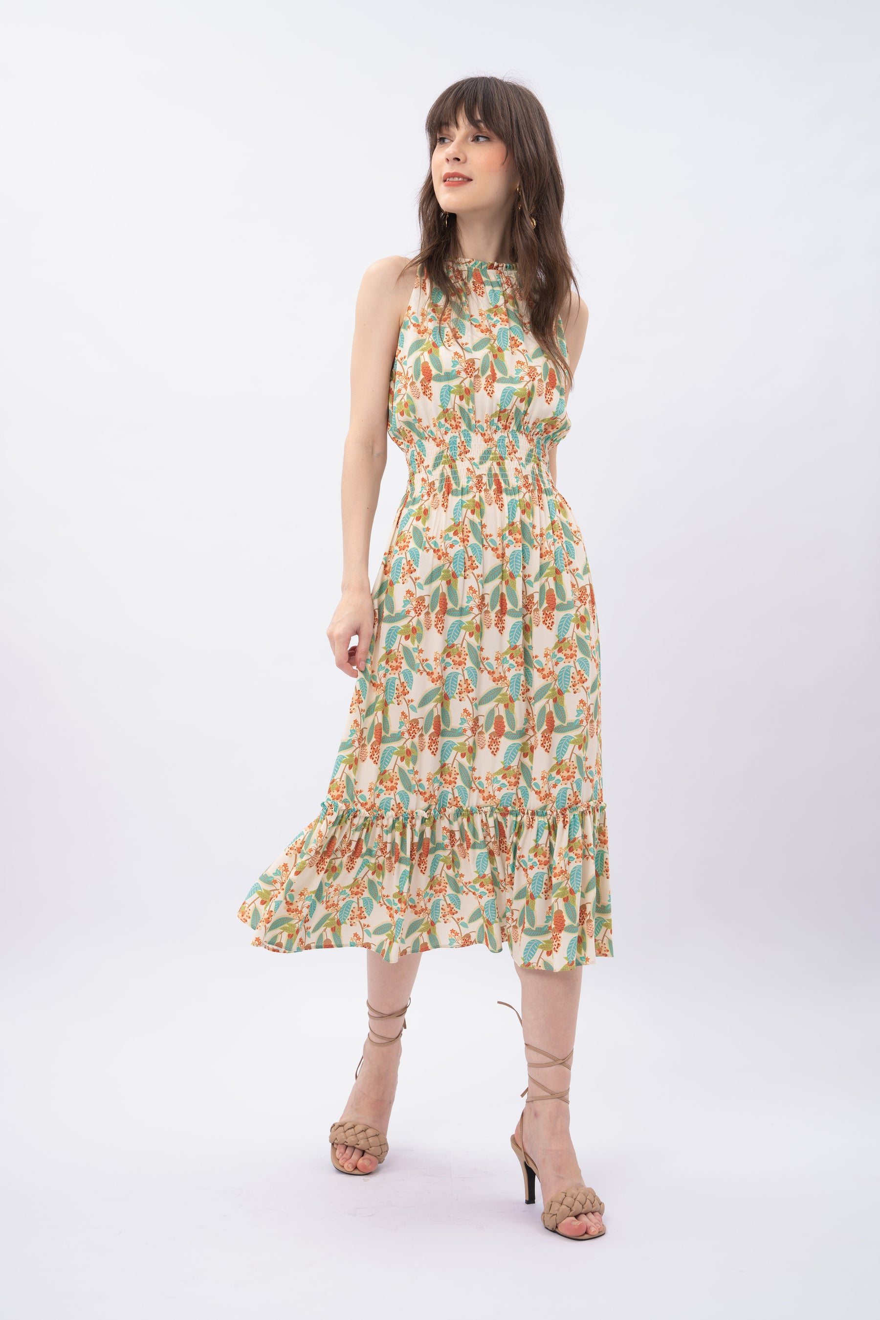 ASA Dress in Gudeg Beige