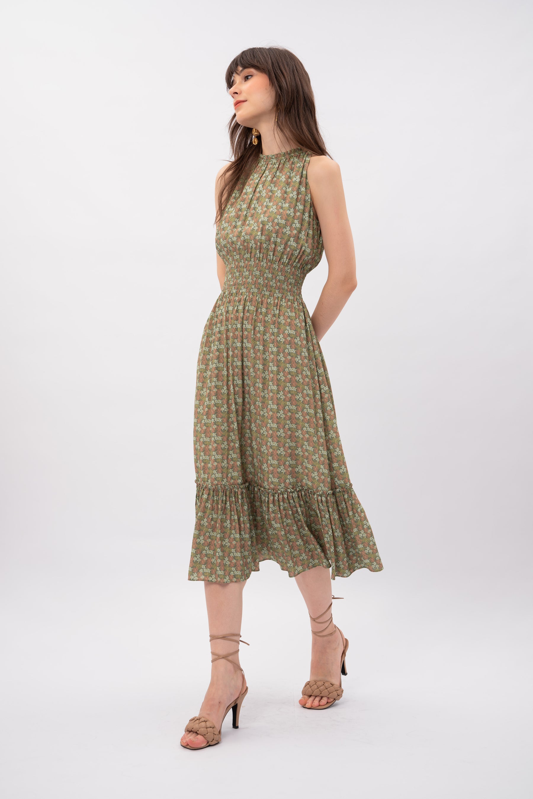 ASA Dress in Kilau Green