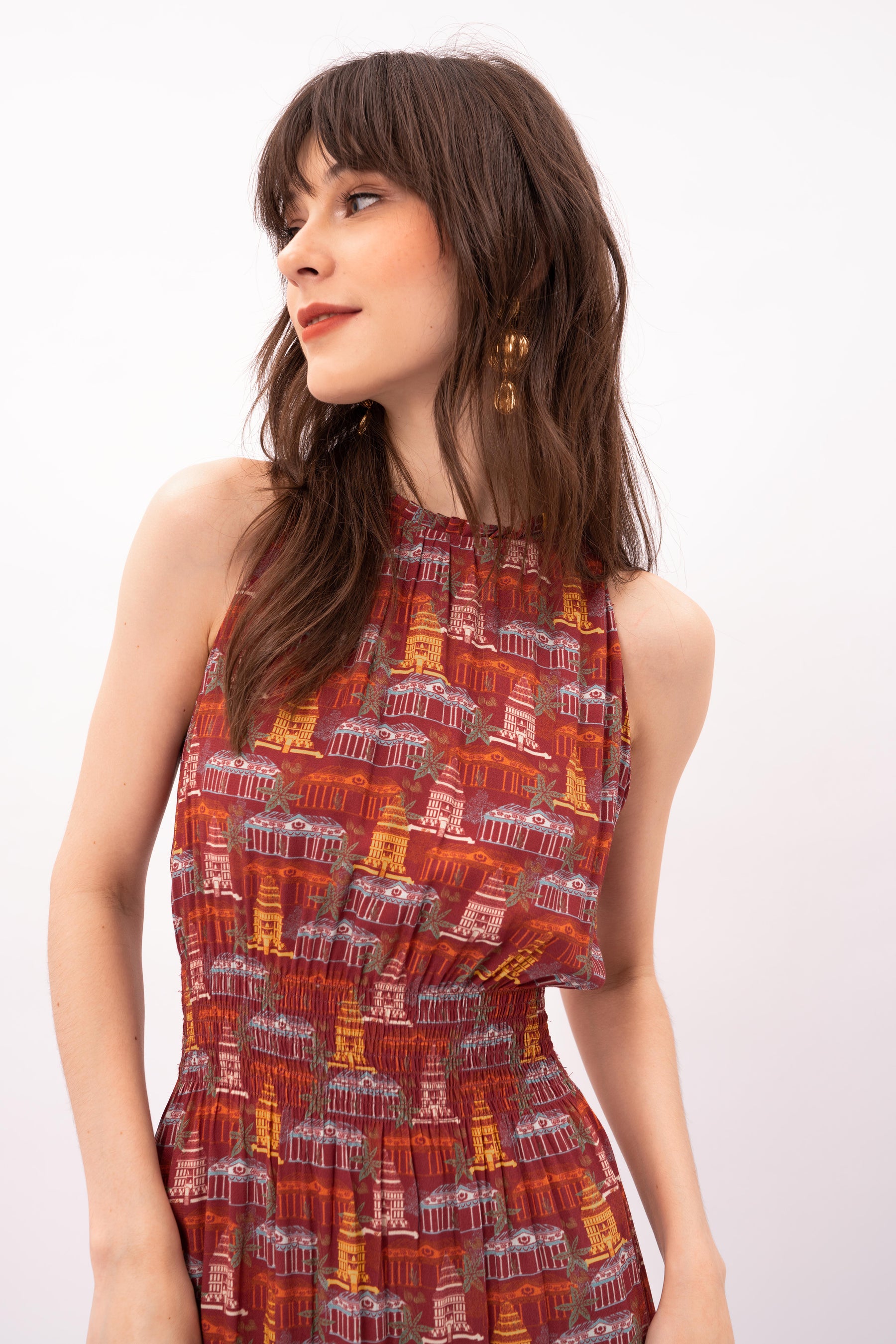 ASA Dress in Puri Red