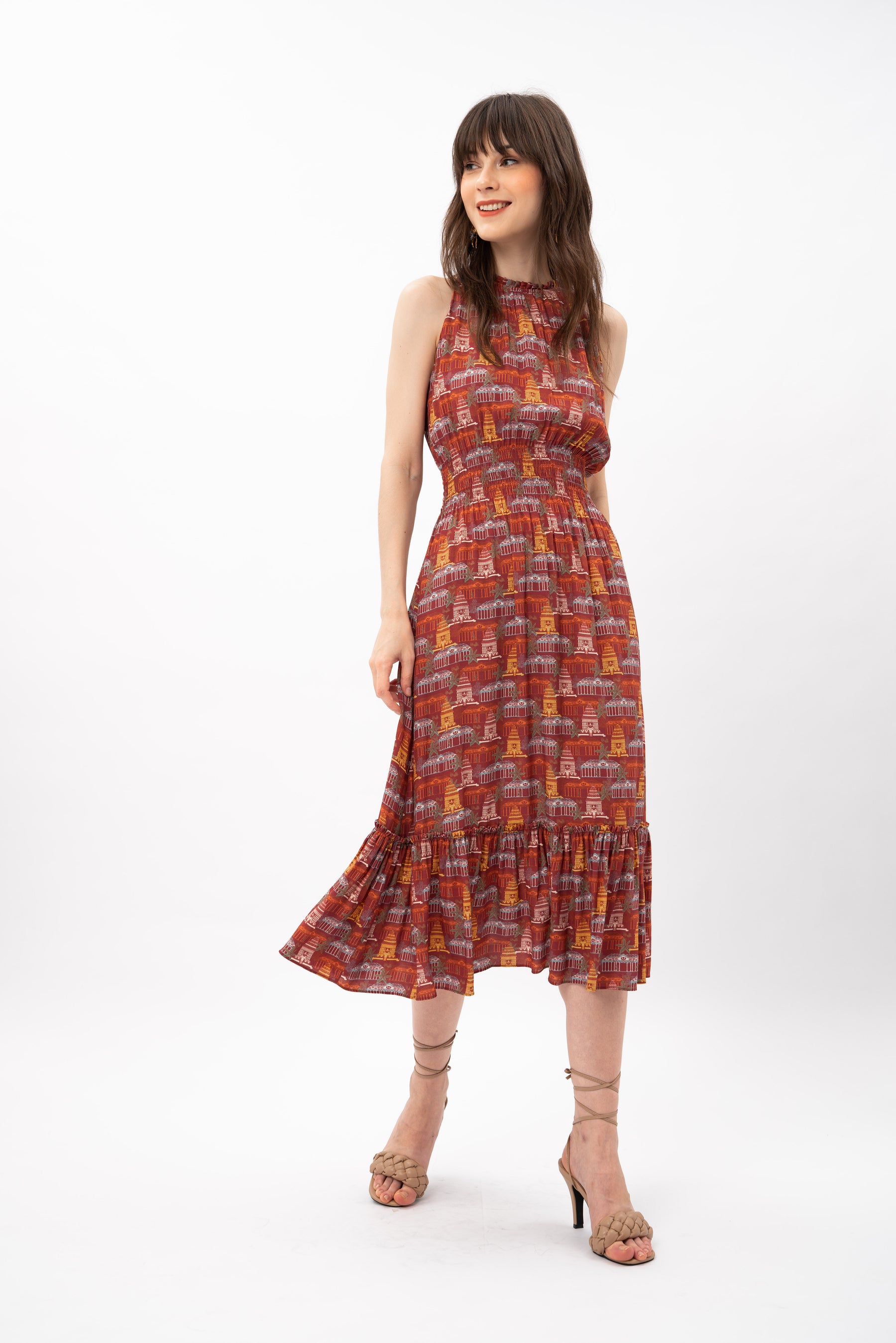 ASA Dress in Puri Red