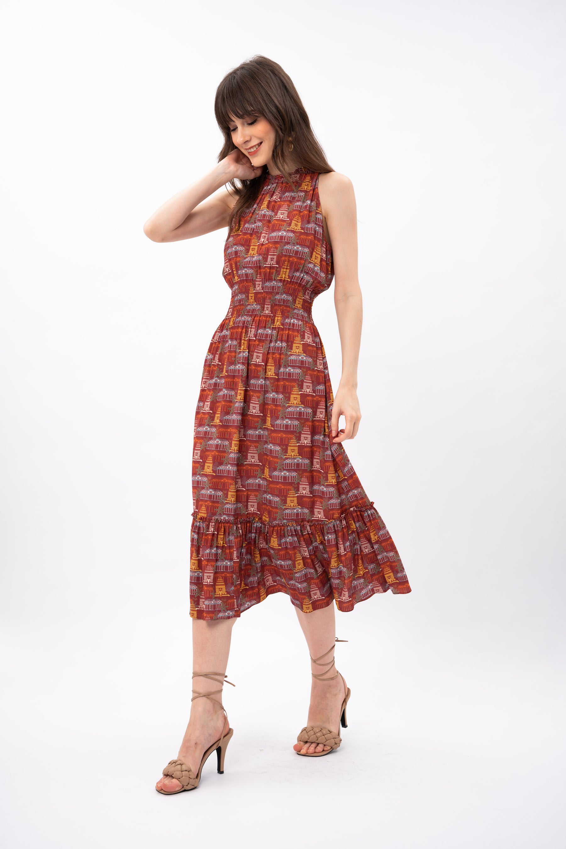 ASA Dress in Puri Red