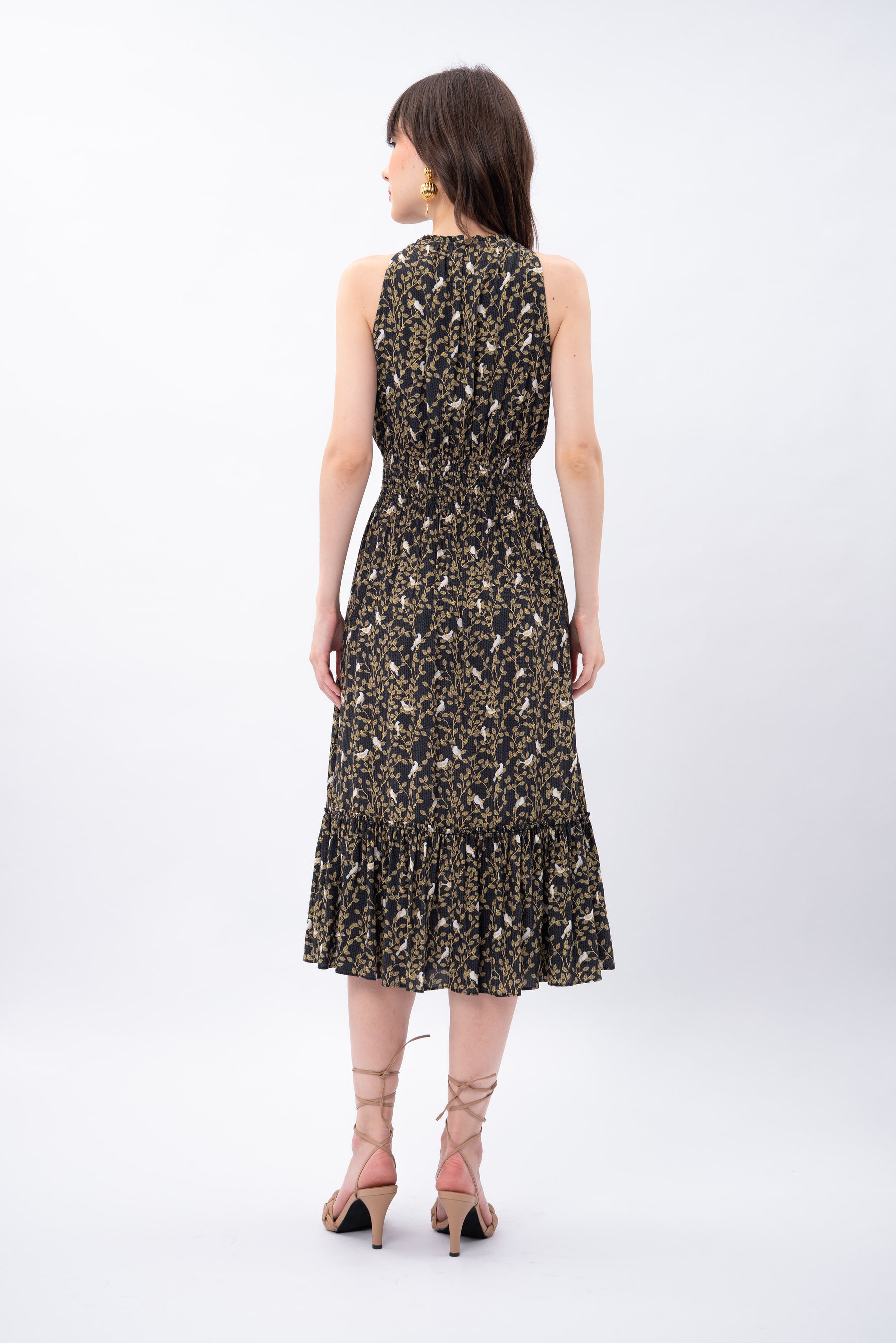 ASA Dress in Tekukur Black