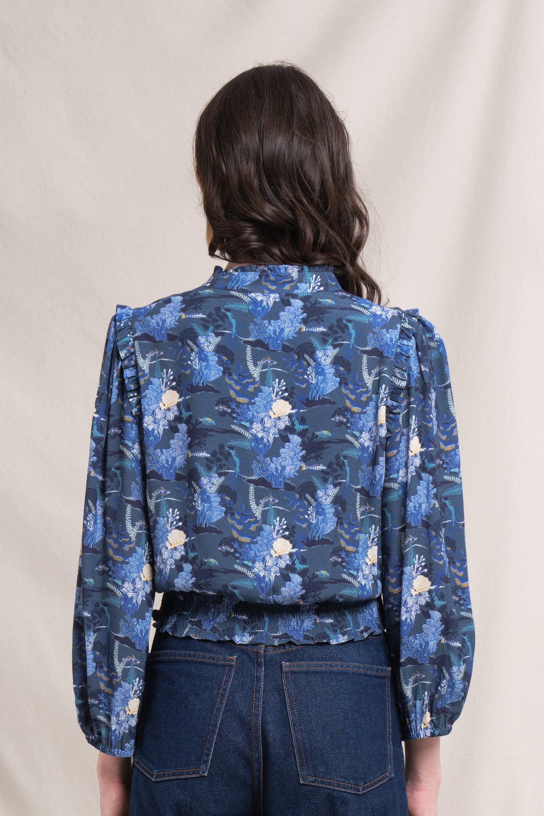 ASHA Top in Navy Bunaken