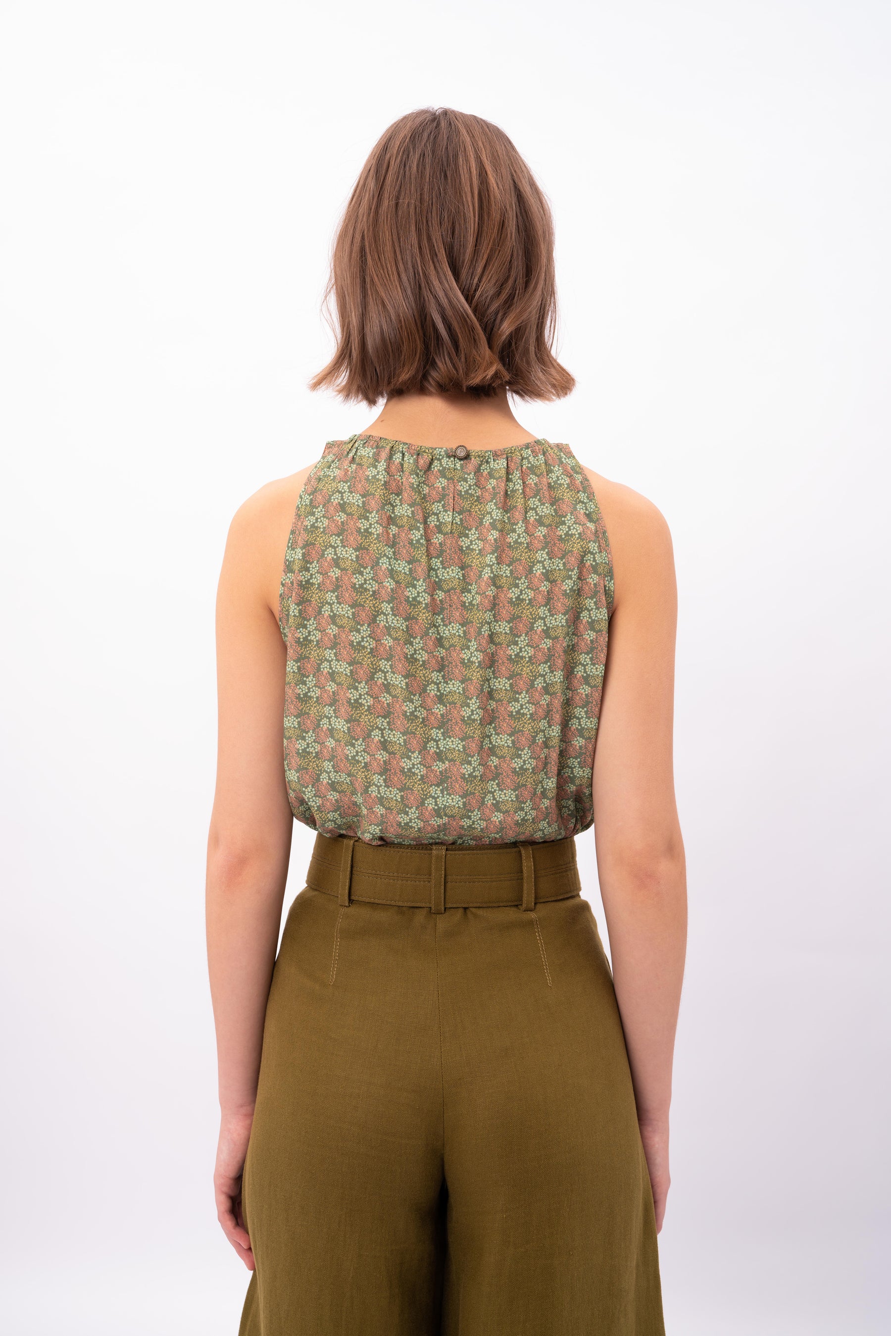 AYA Top in Kilau Green