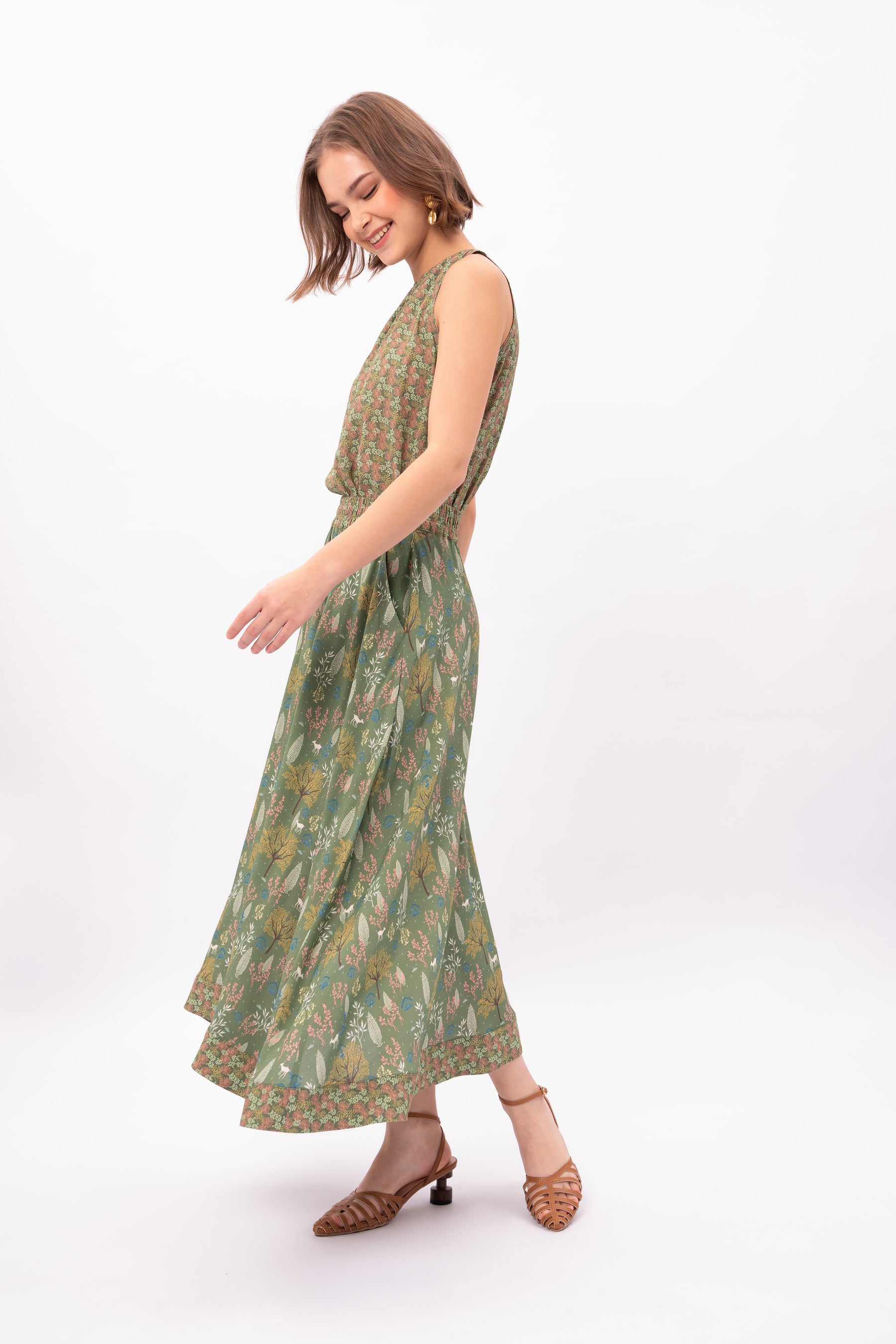 AYA Top in Kilau Green