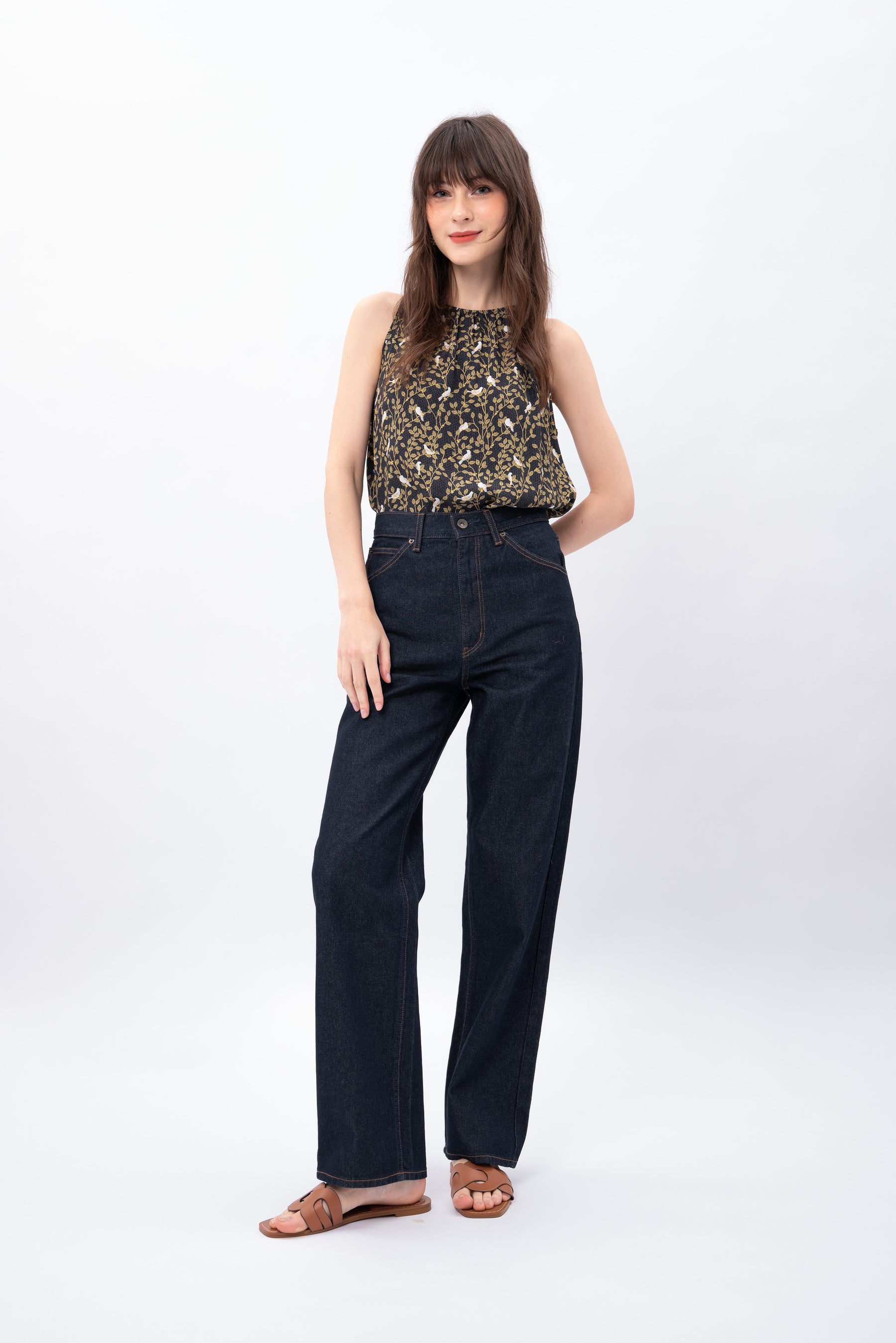 AYA Top in Tekukur Black