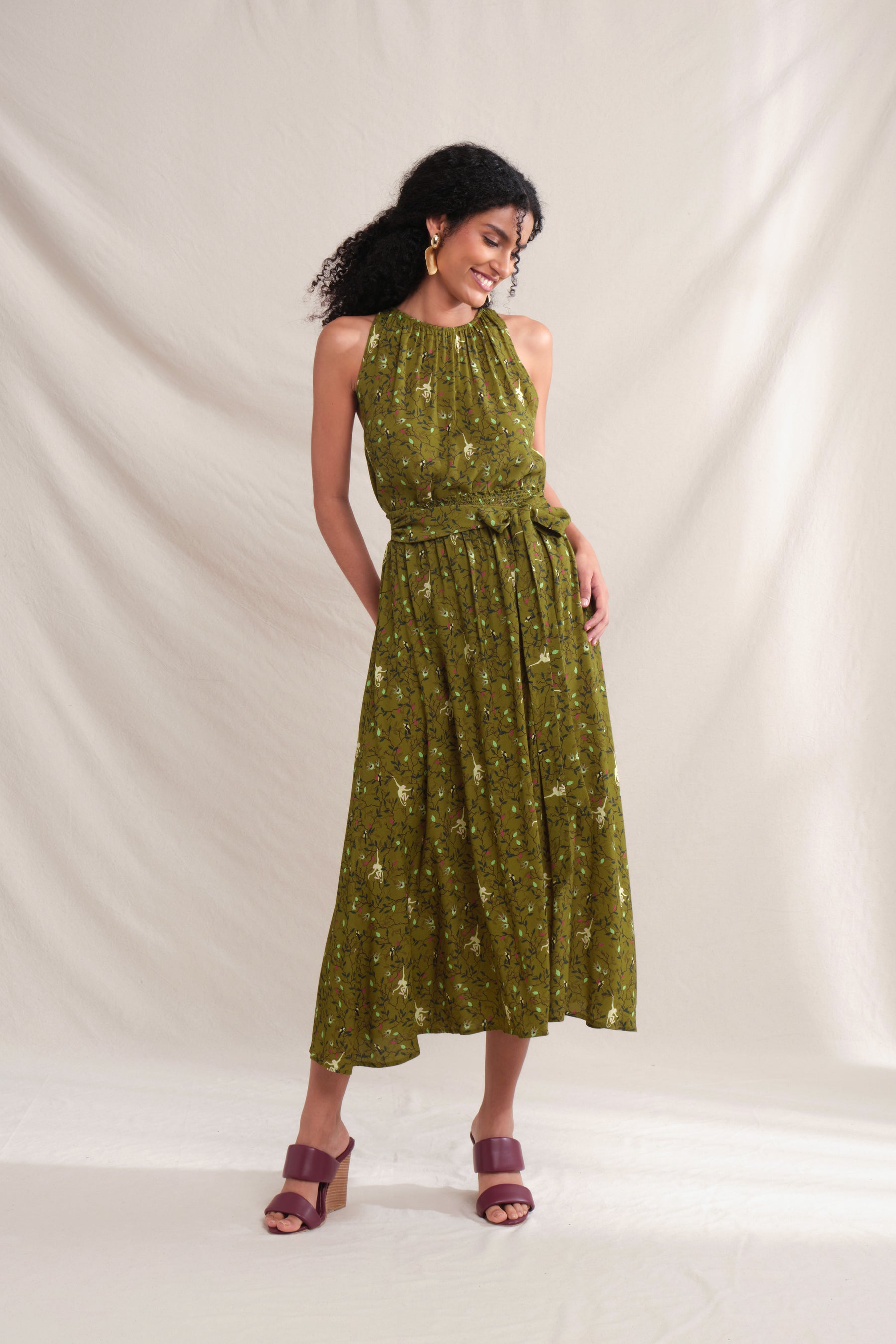 AYA Top in Green Macca
