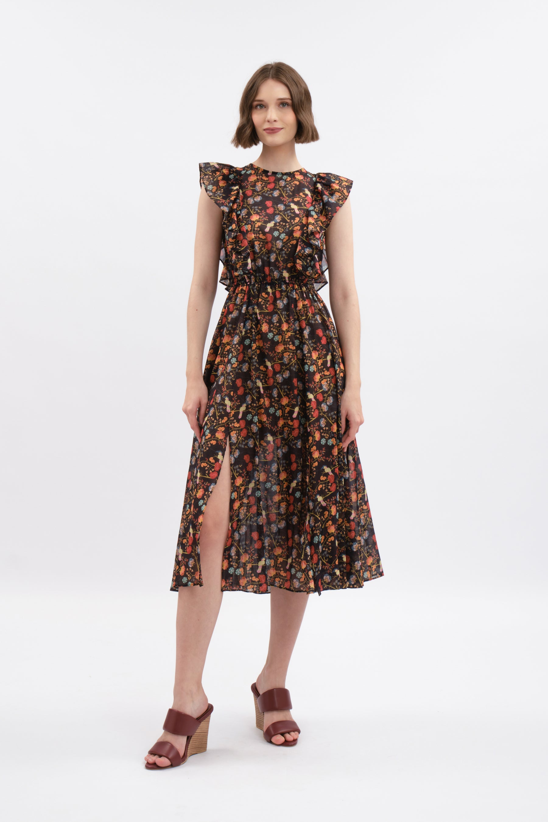 AZRA Dress in Black Maros