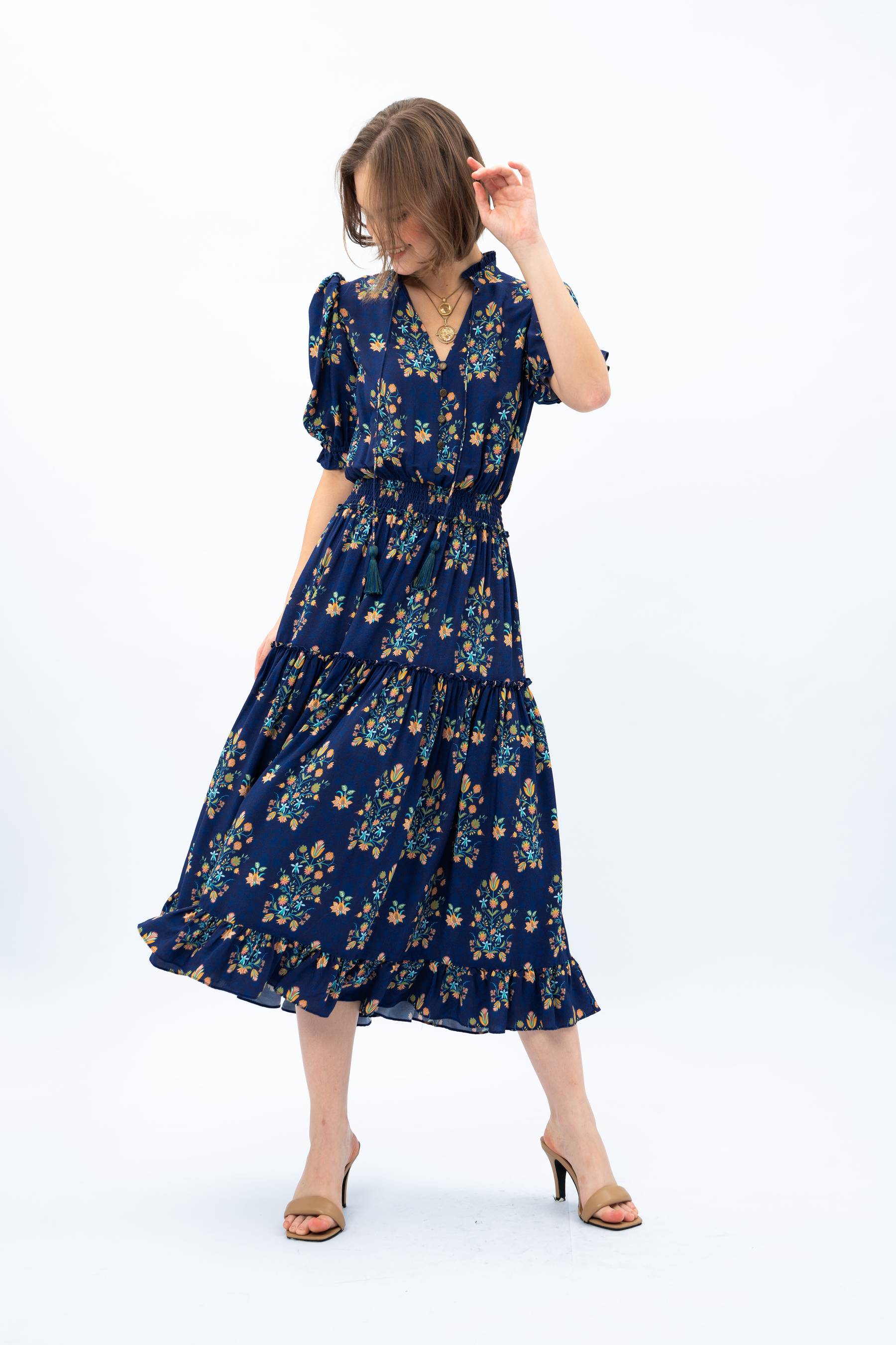 ILIA Dress in Navy Anggrek