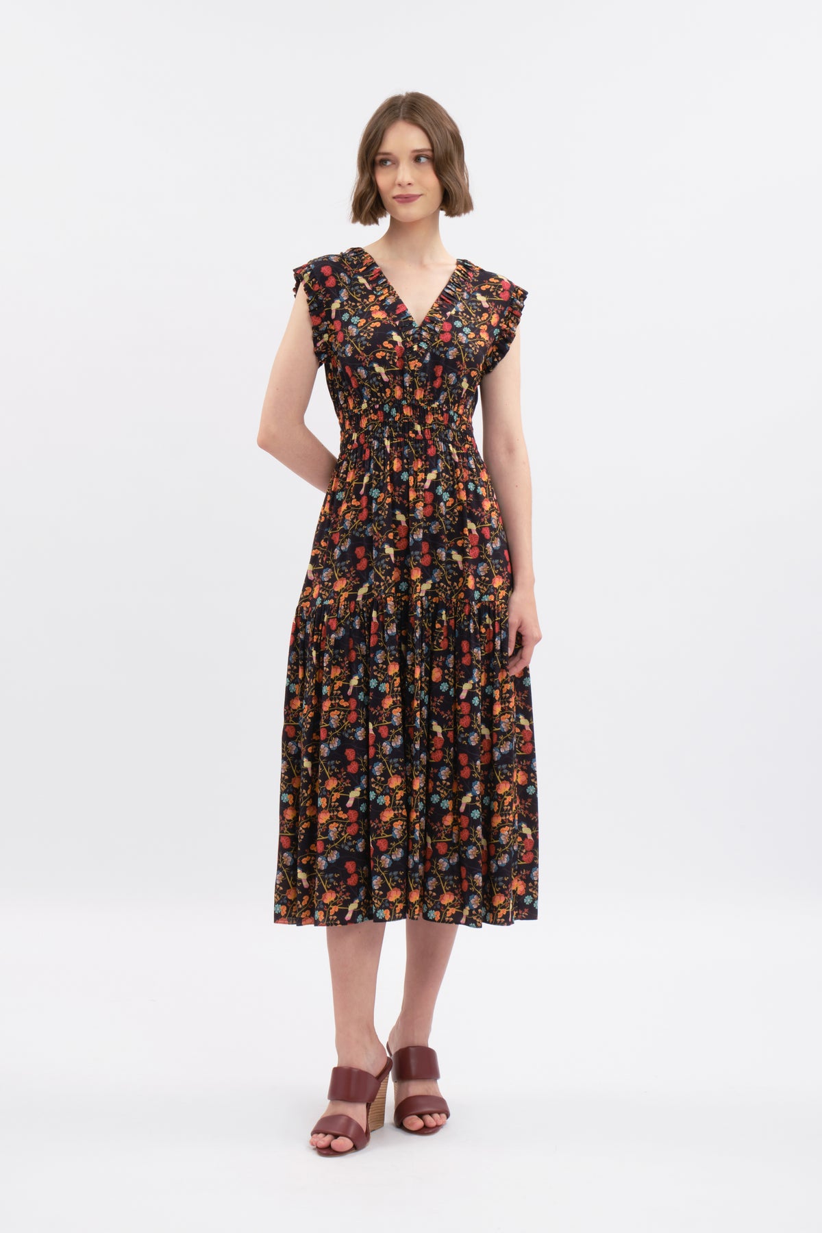 BULAN Dress in Black Maros