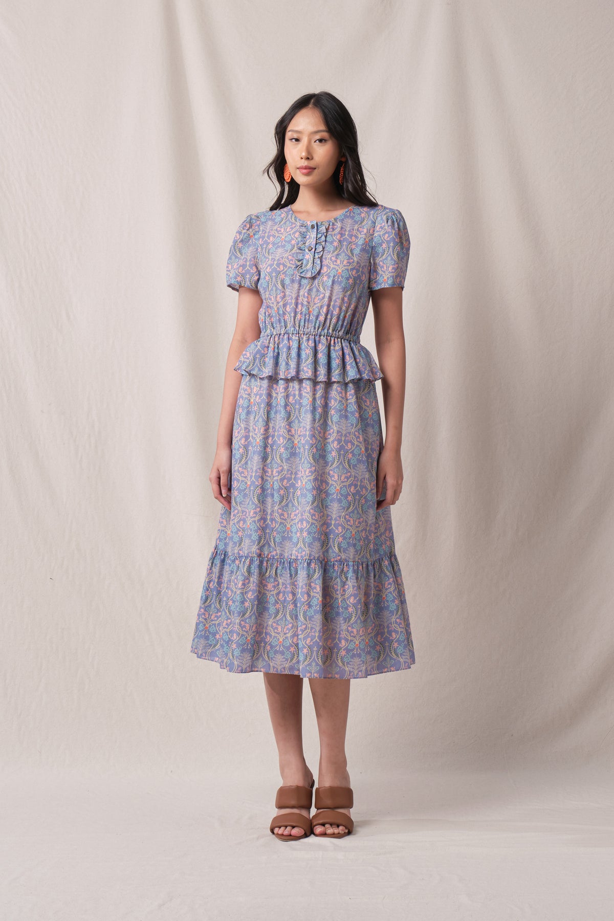 CARYS Dress in Purple Segara