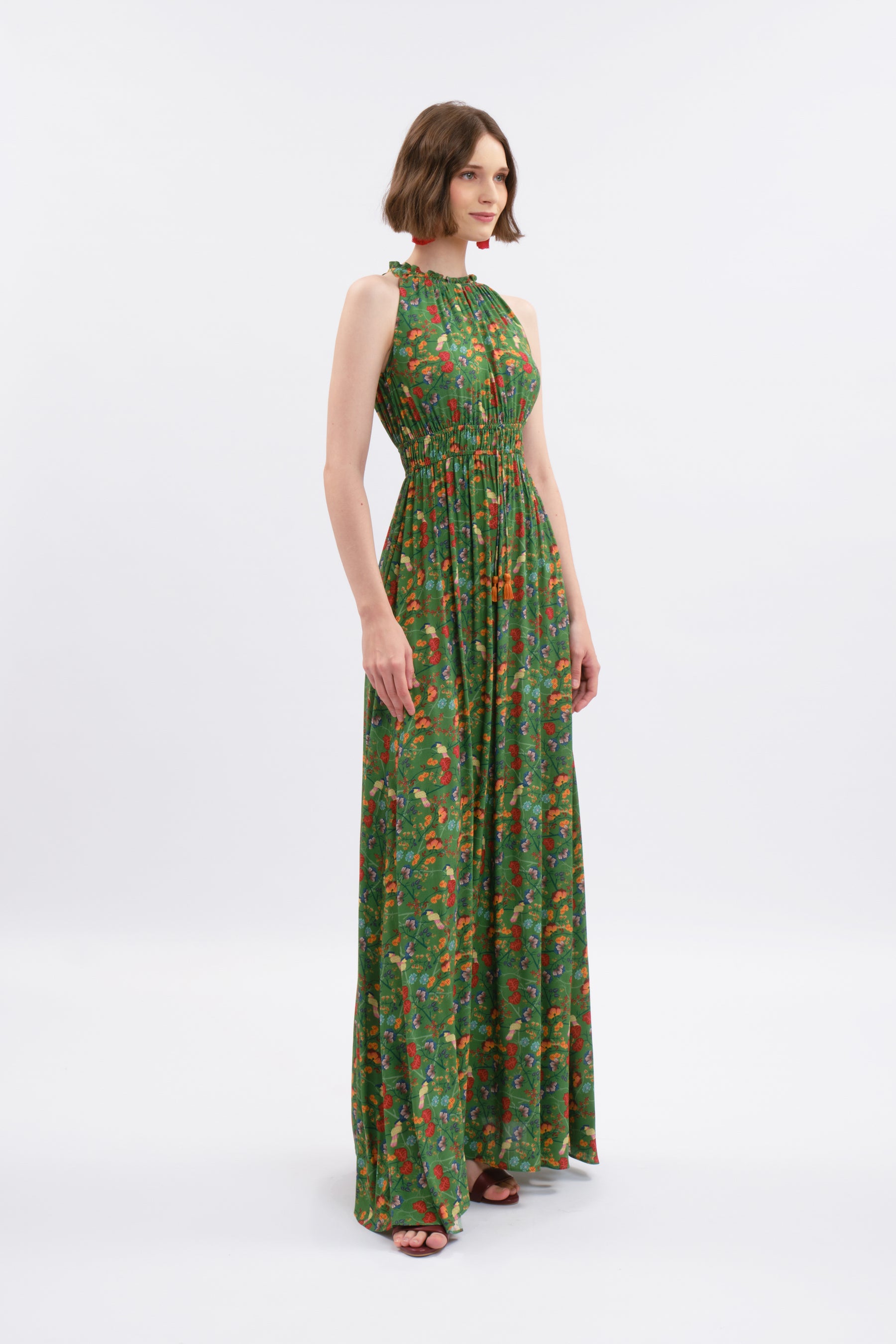 CINDY Dress in Green Maros
