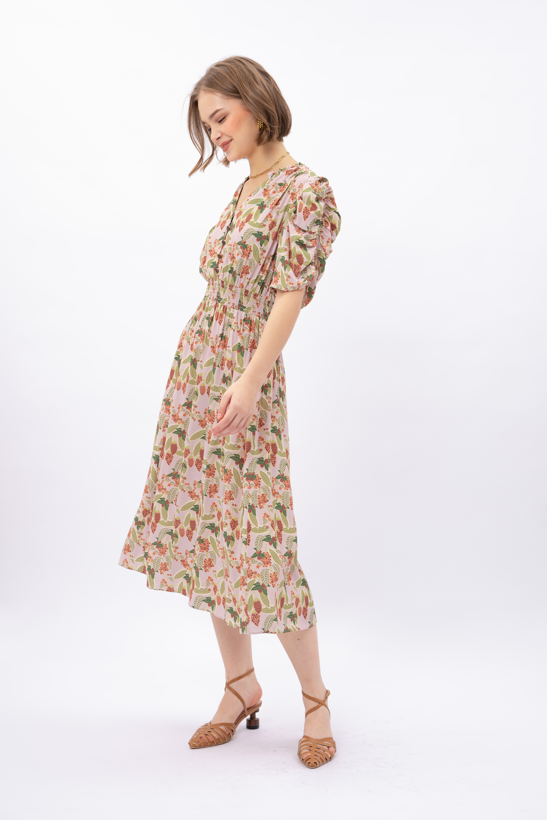 DREA Dress in Pink Gudeg