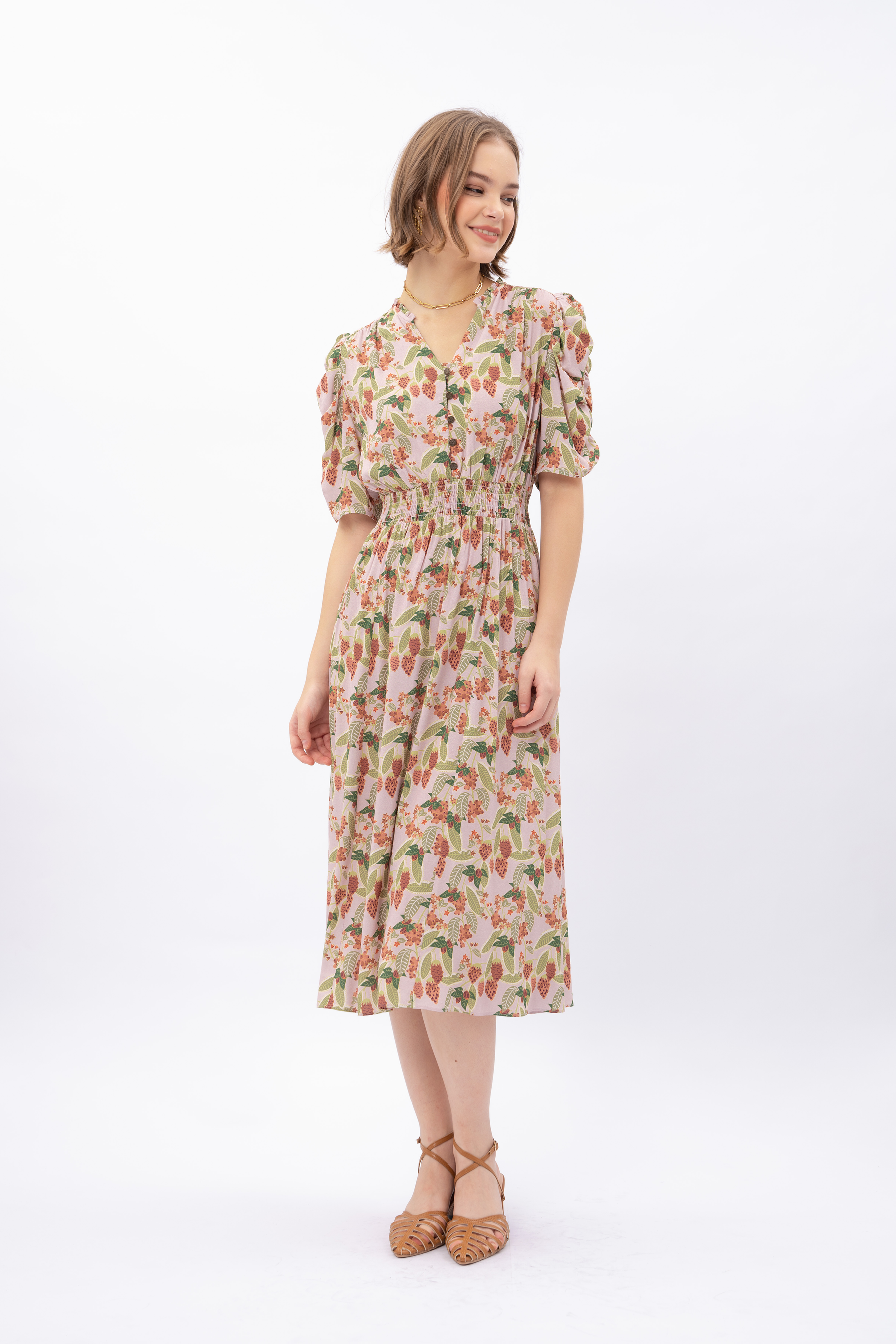 DREA Dress in Pink Gudeg