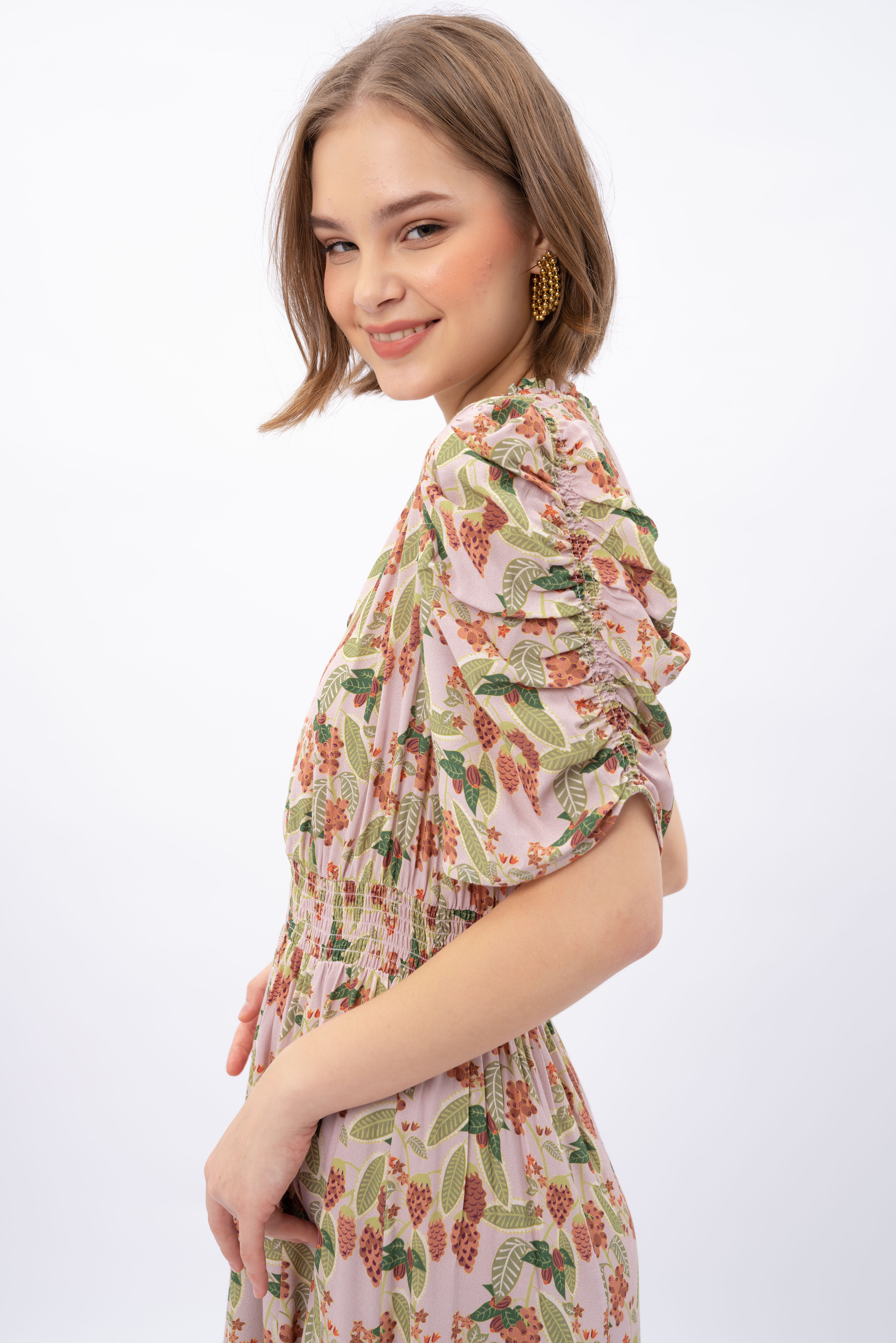 DREA Dress in Pink Gudeg