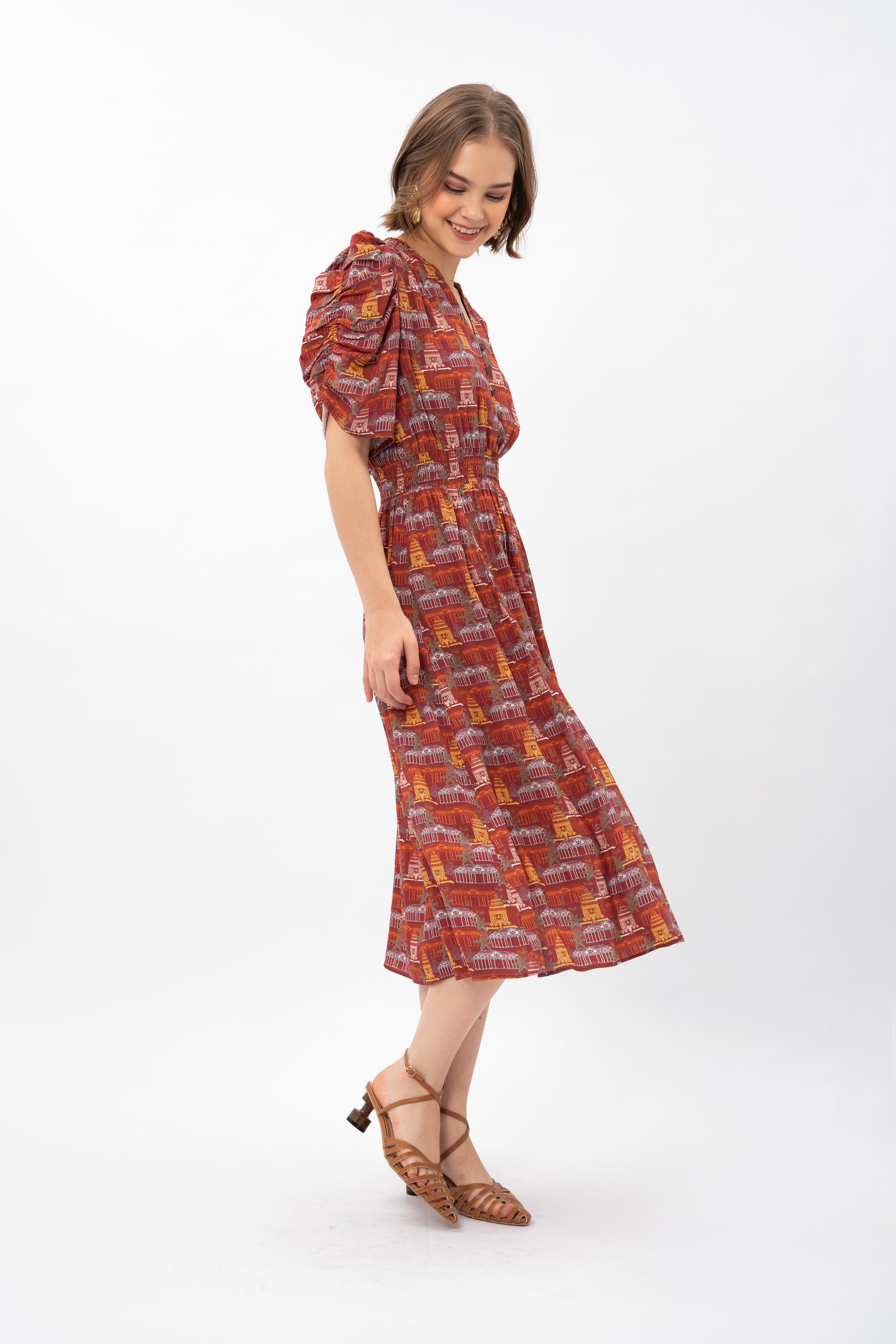 DREA Dress in Puri Red