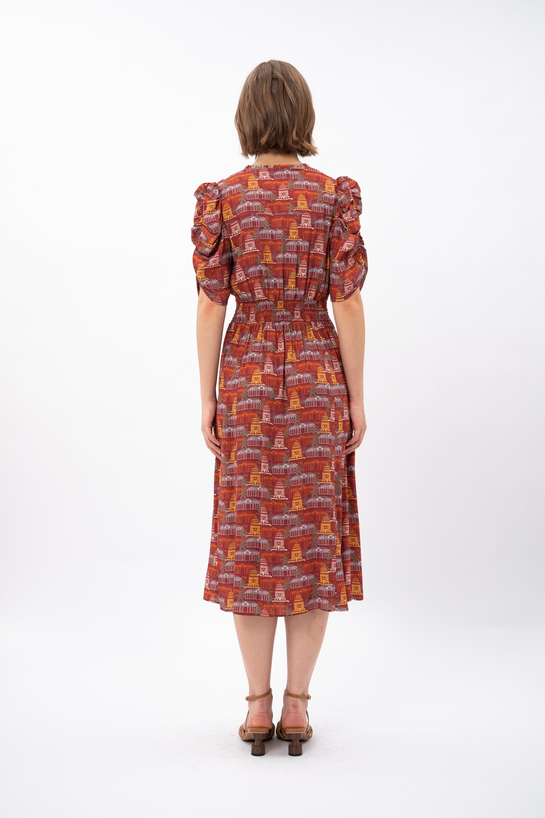 DREA Dress in Puri Red