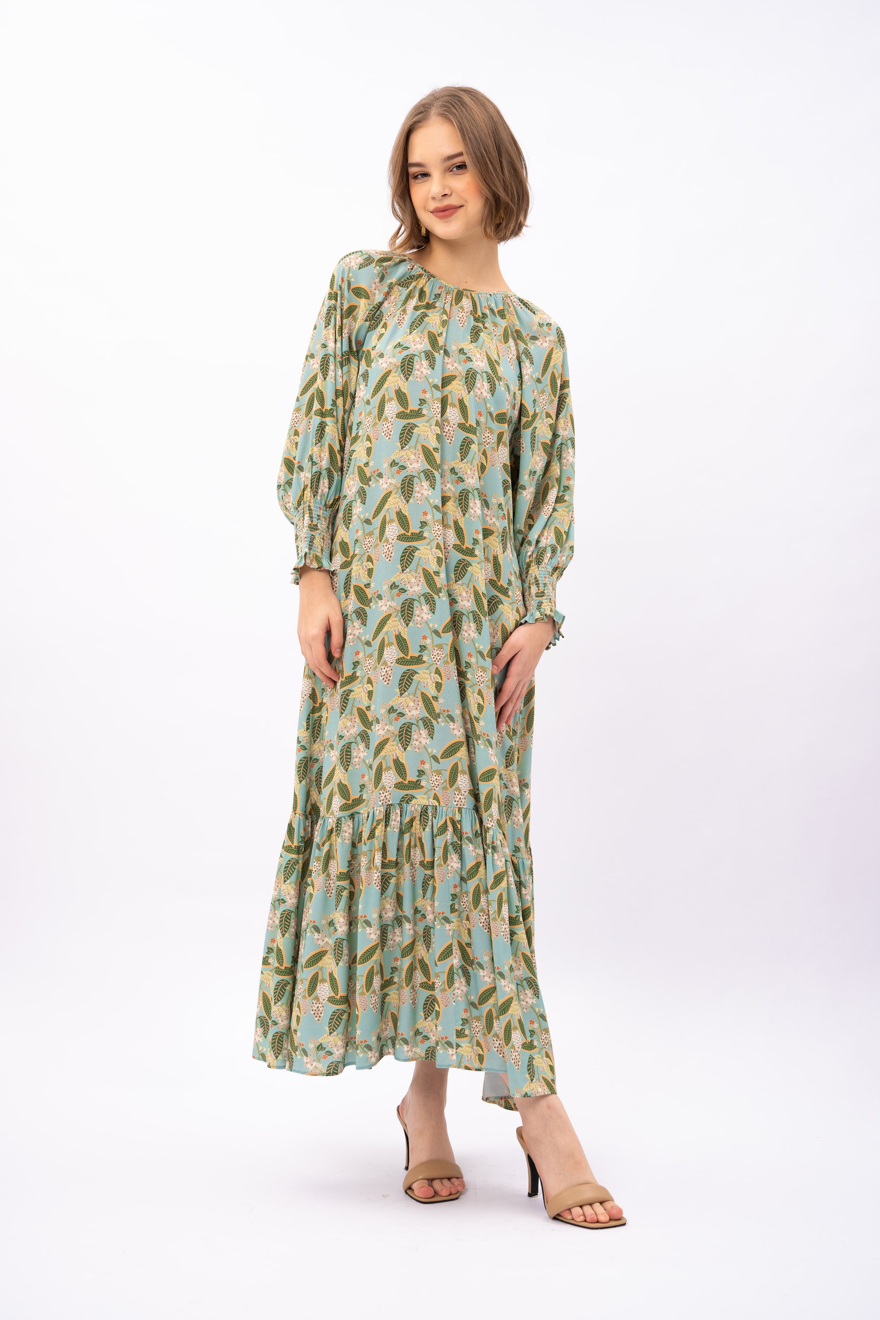 EILA Dress in Gudeg Blue
