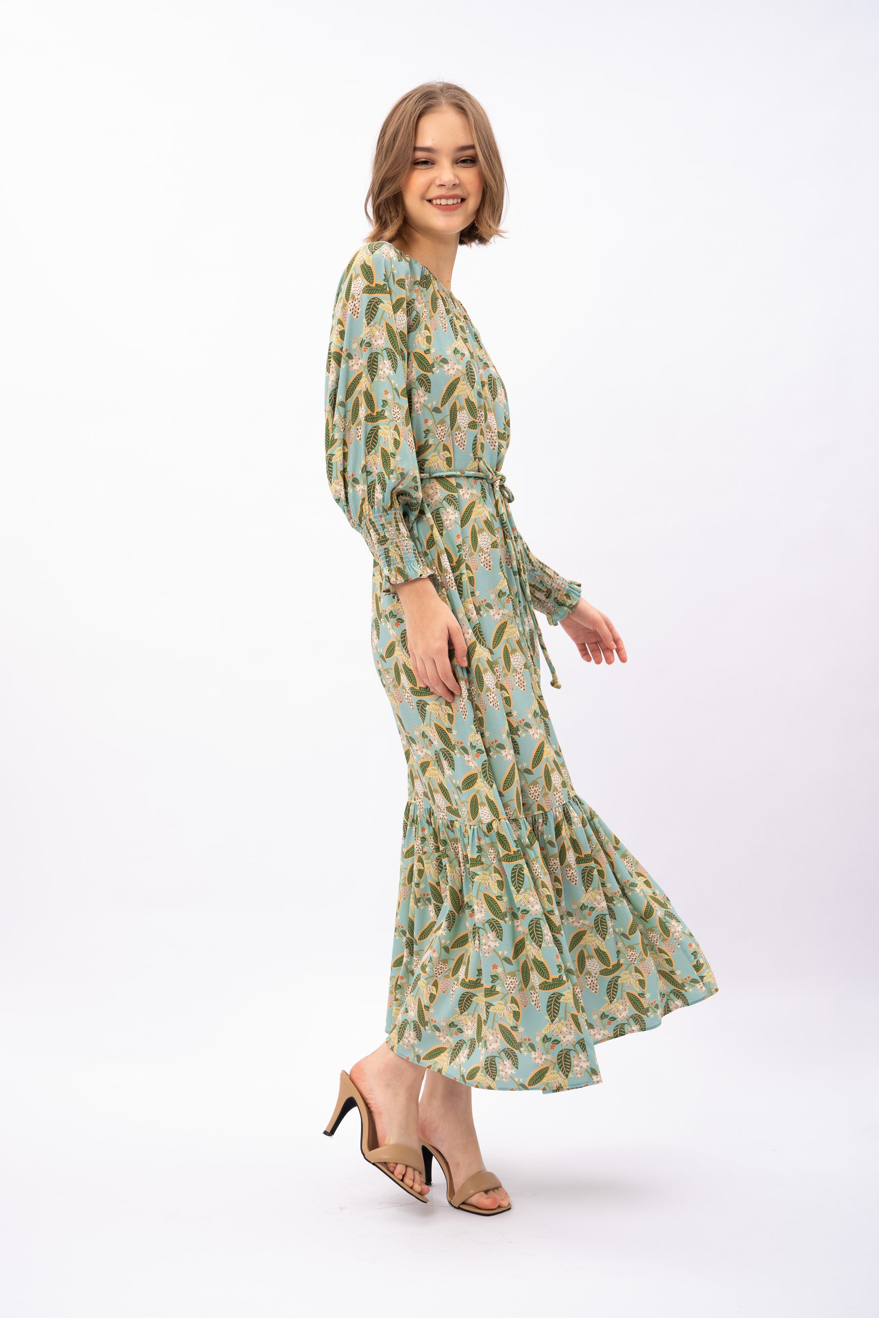 EILA Dress in Gudeg Blue
