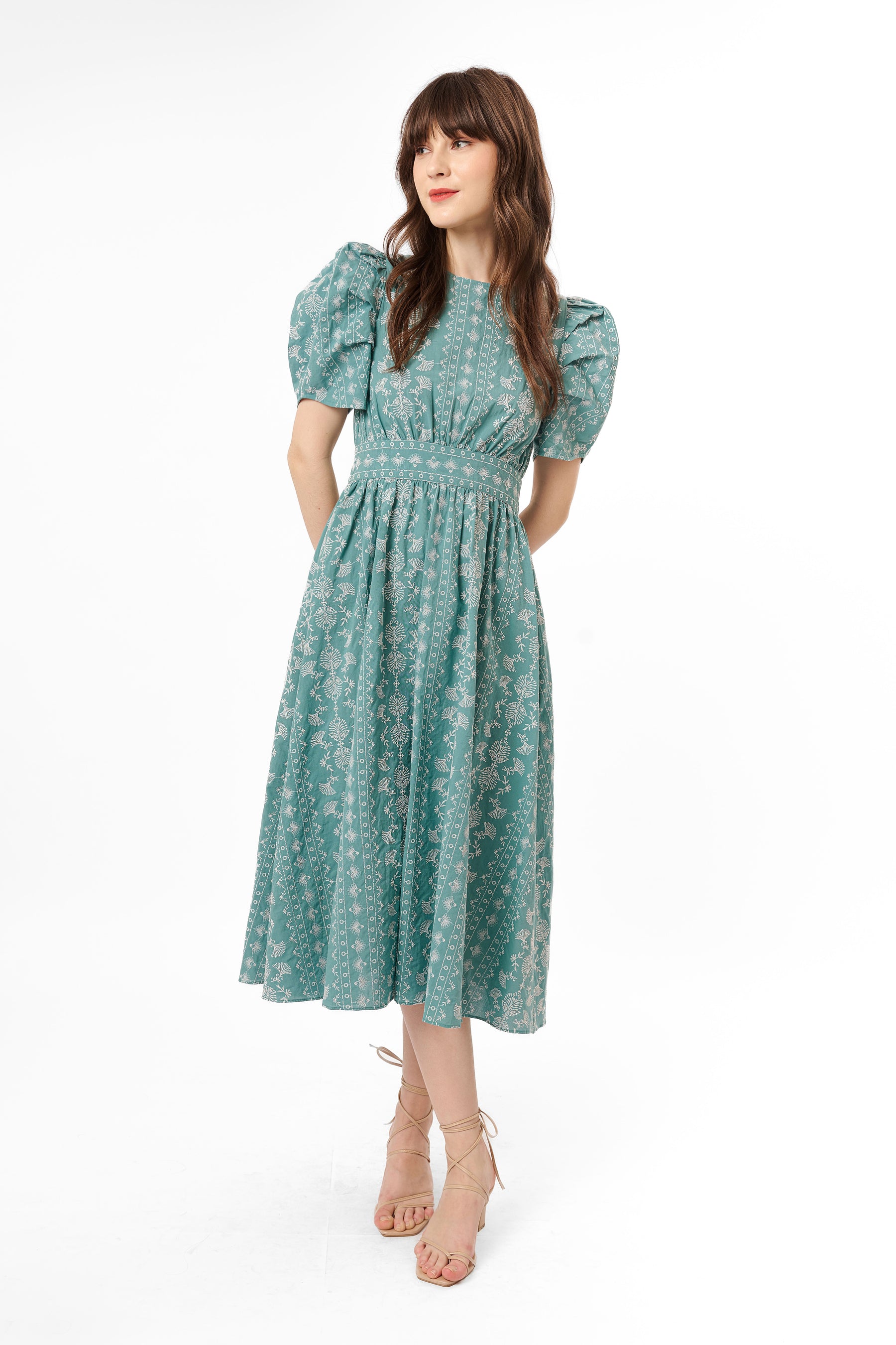 EMMA Dress in Cengkeh Blue