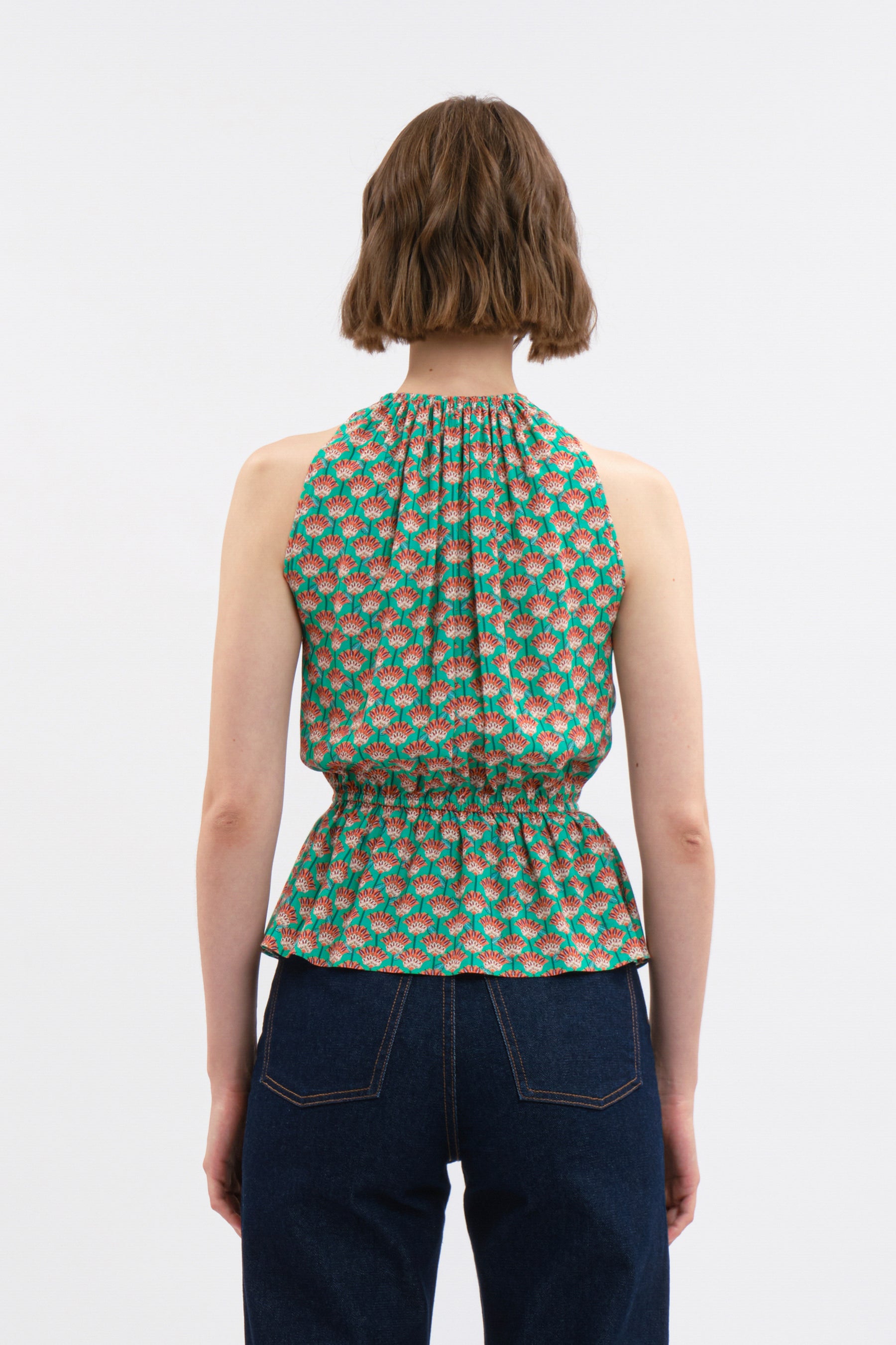 FAY Top in Turquoise Saloko