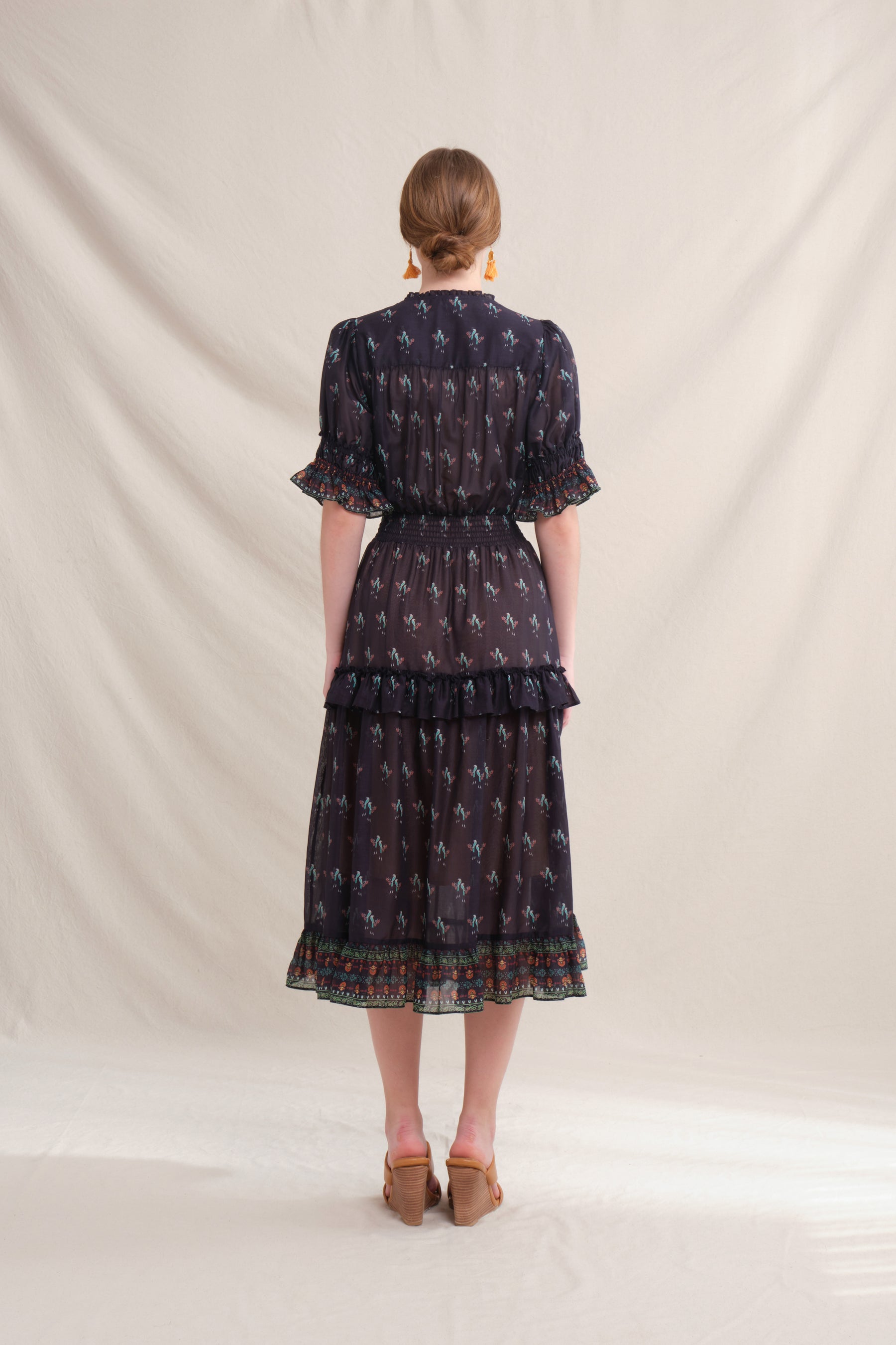 FRIDA Dress in Black Murai