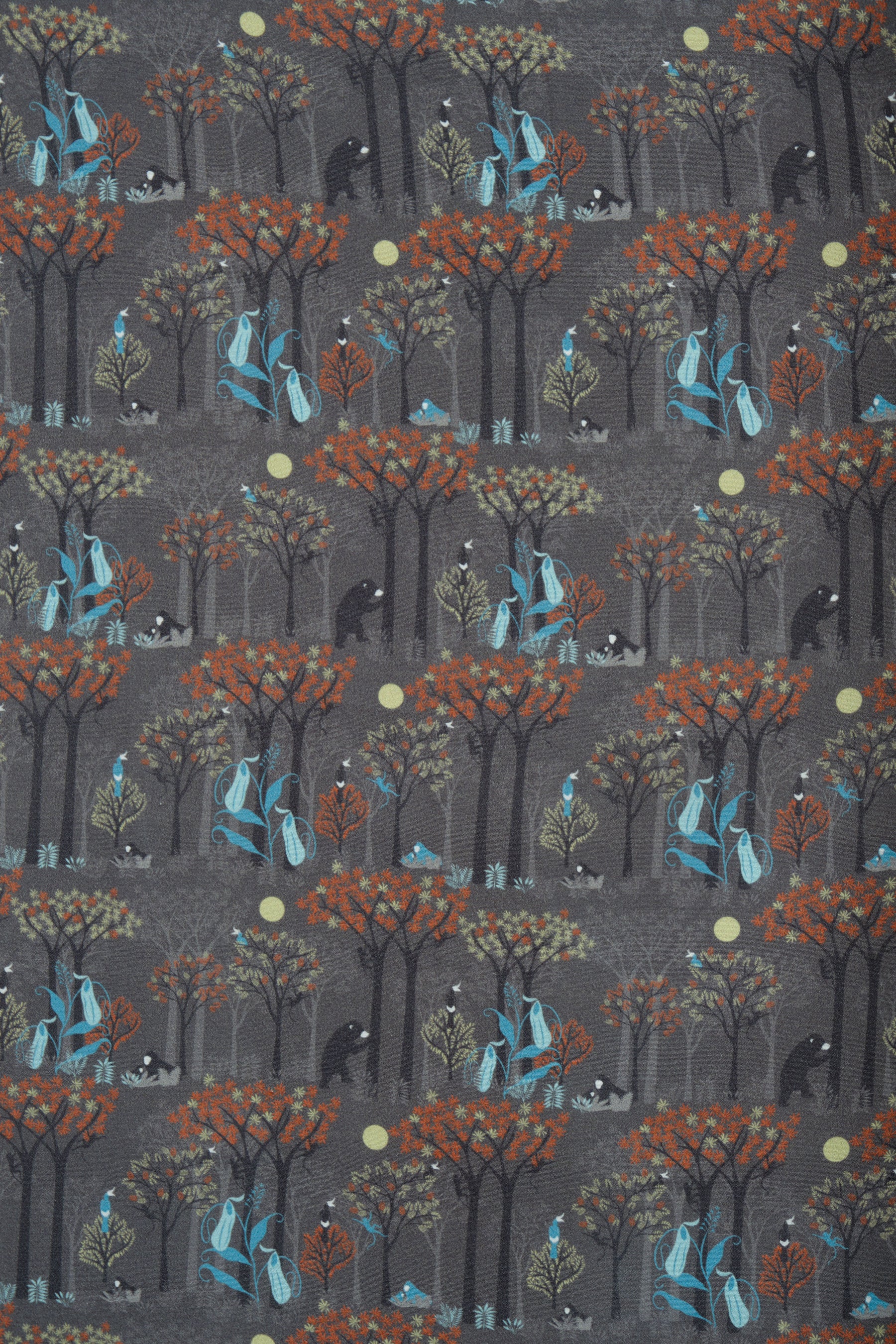 VINKA Dress in Gray Forest