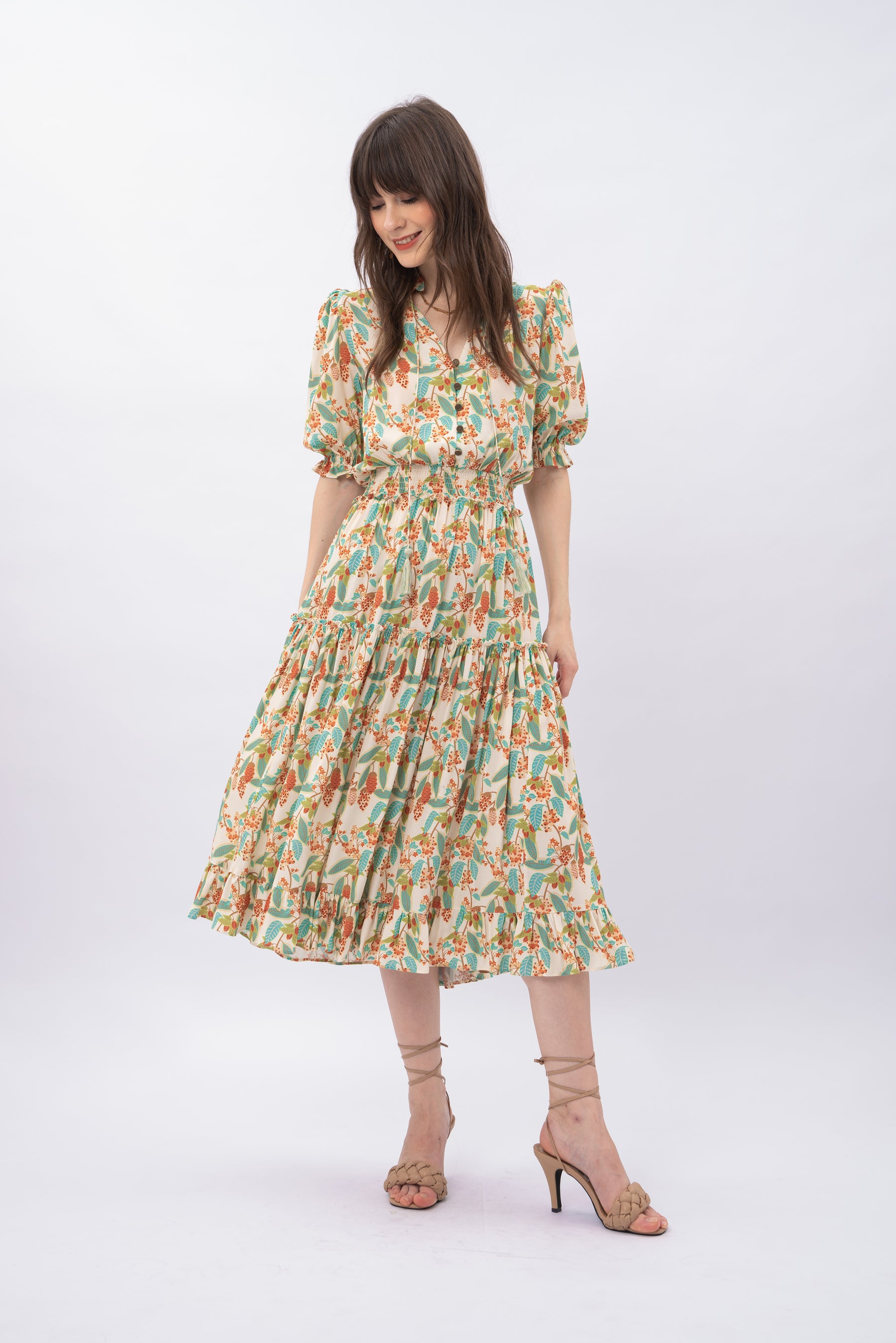 ILIA Dress in Gudeg Beige
