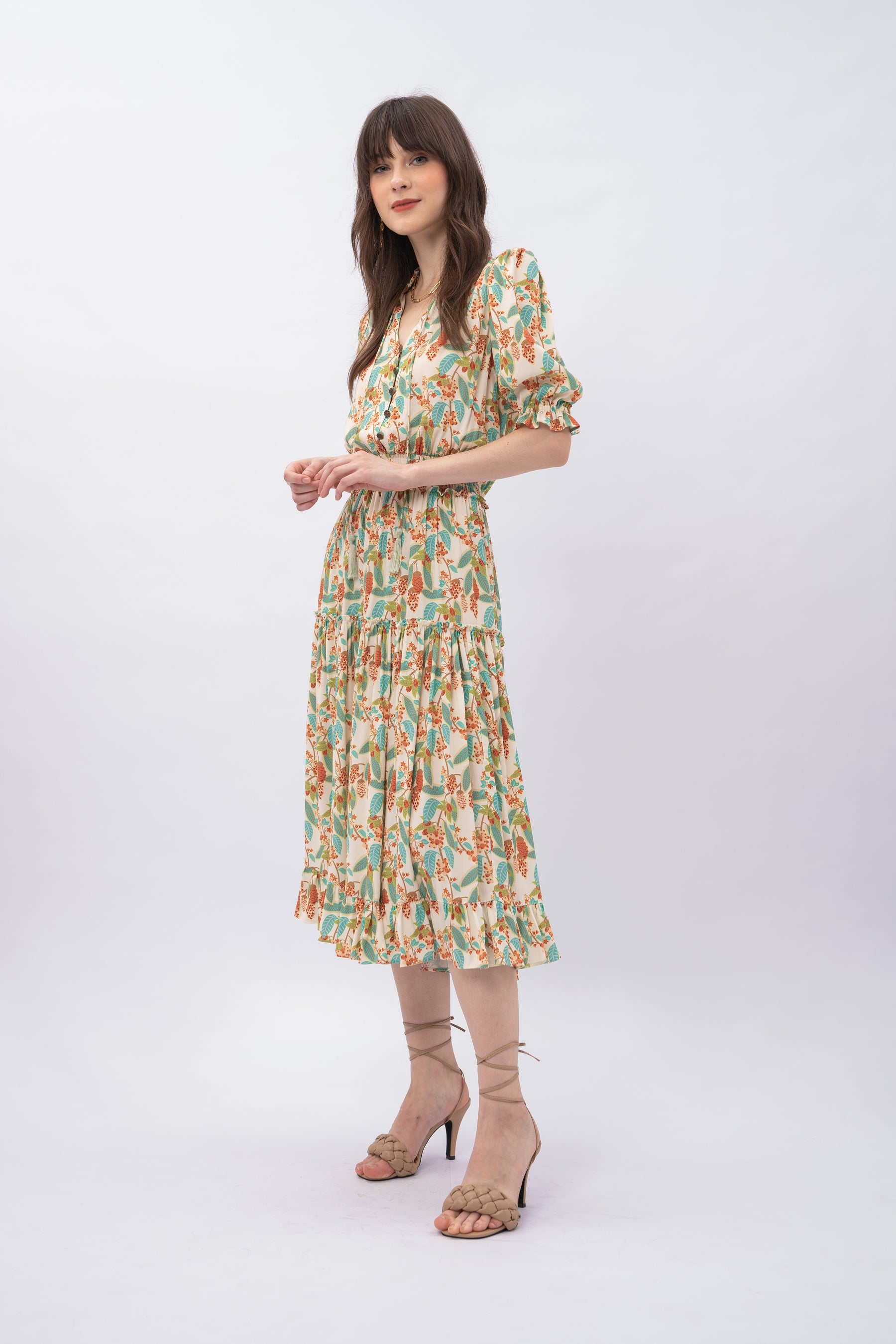 ILIA Dress in Gudeg Beige