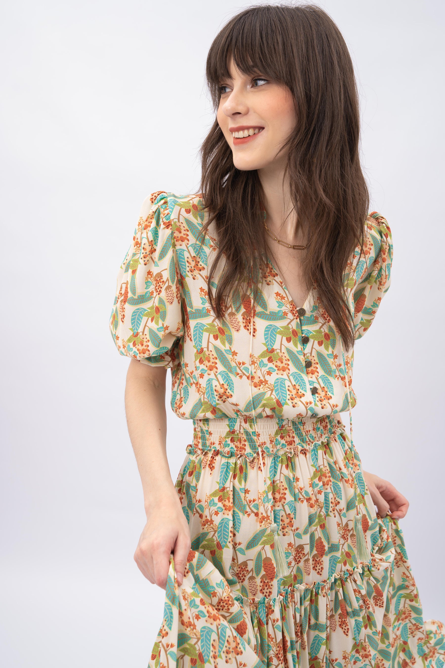 ILIA Dress in Gudeg Beige