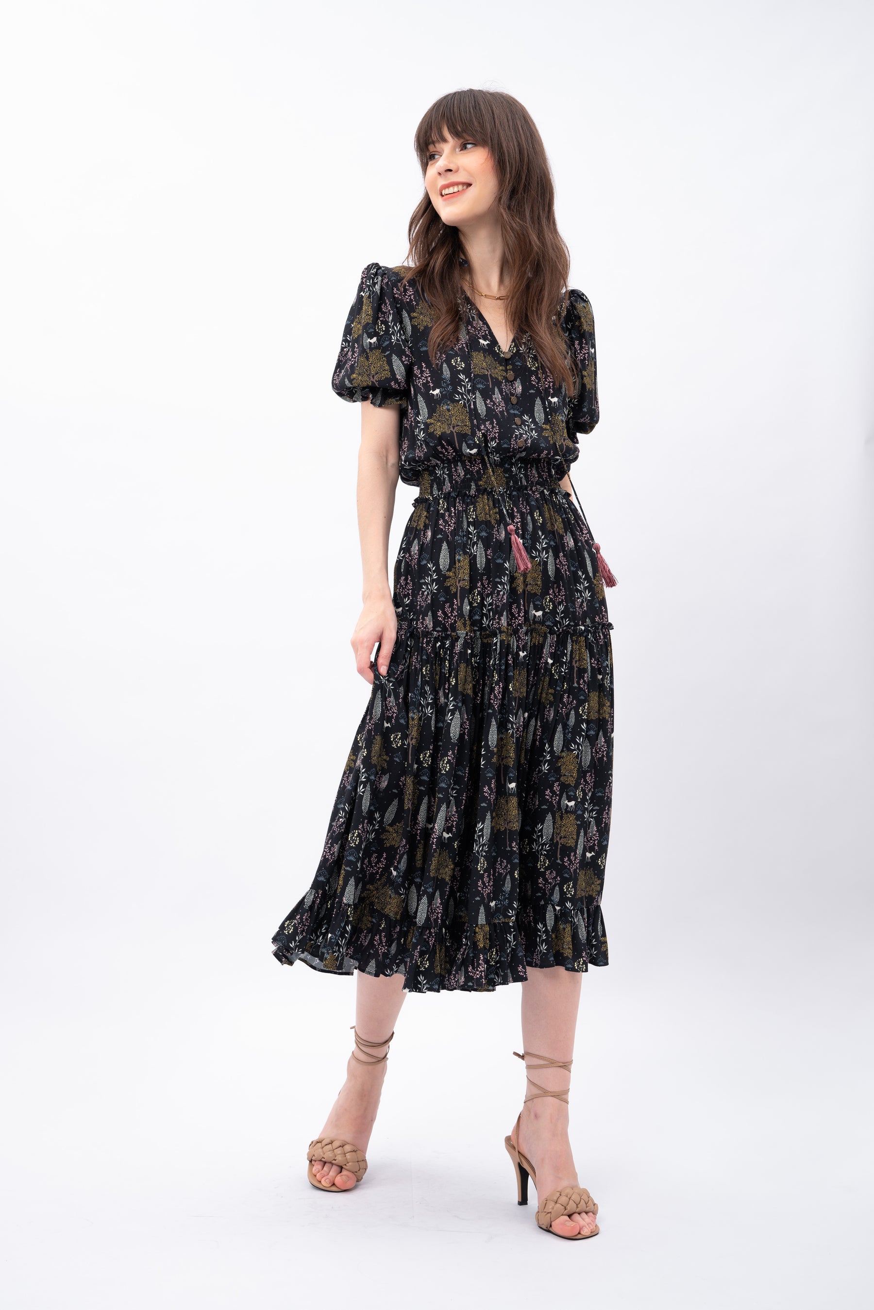 ILIA Dress in Taman Black