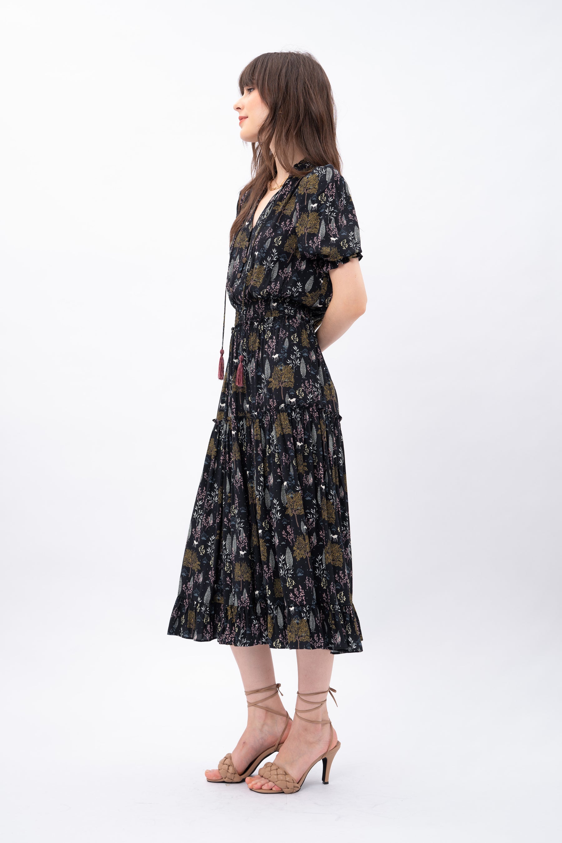 ILIA Dress in Taman Black