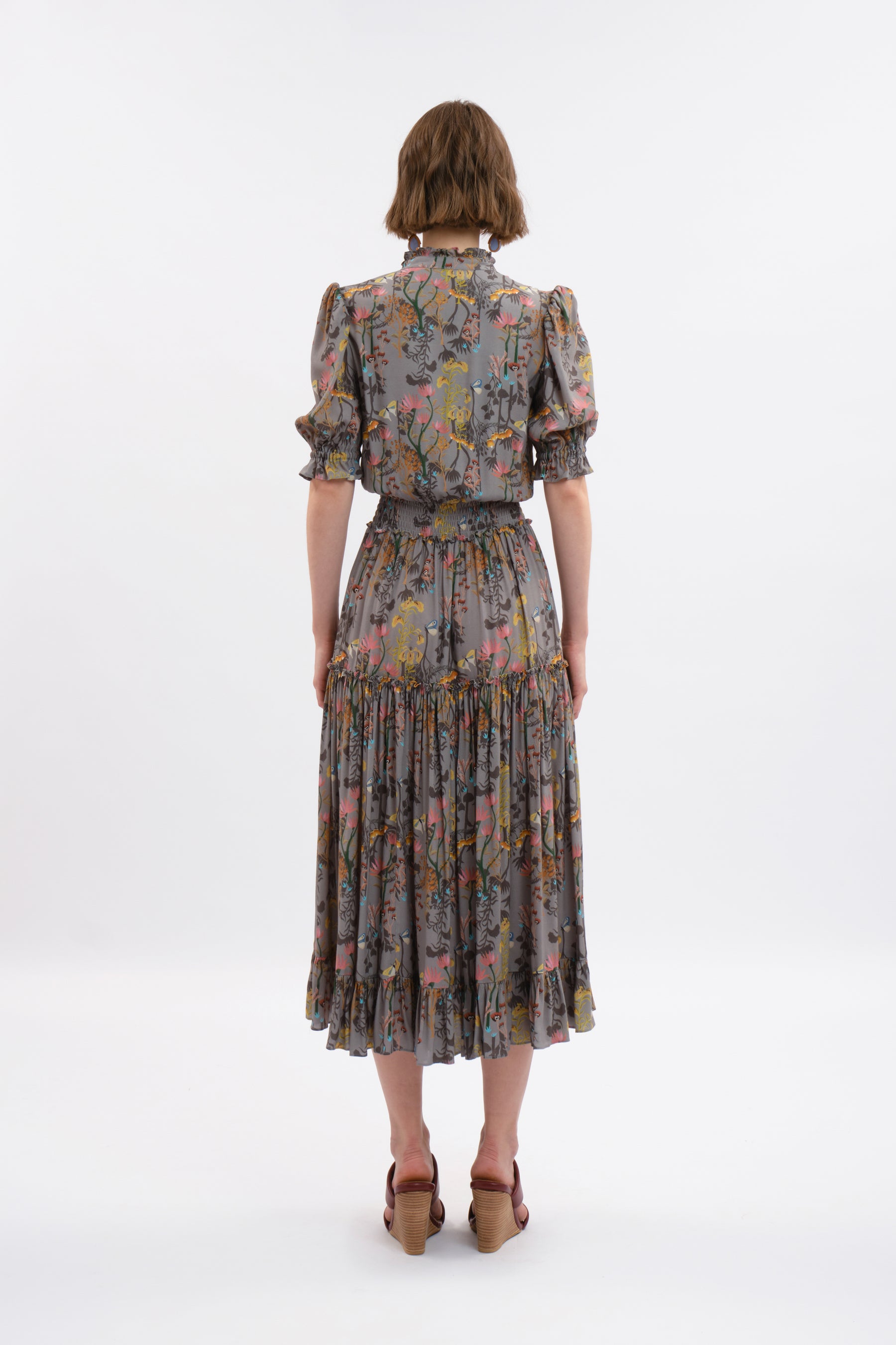ILIA Dress in Gray Lontar