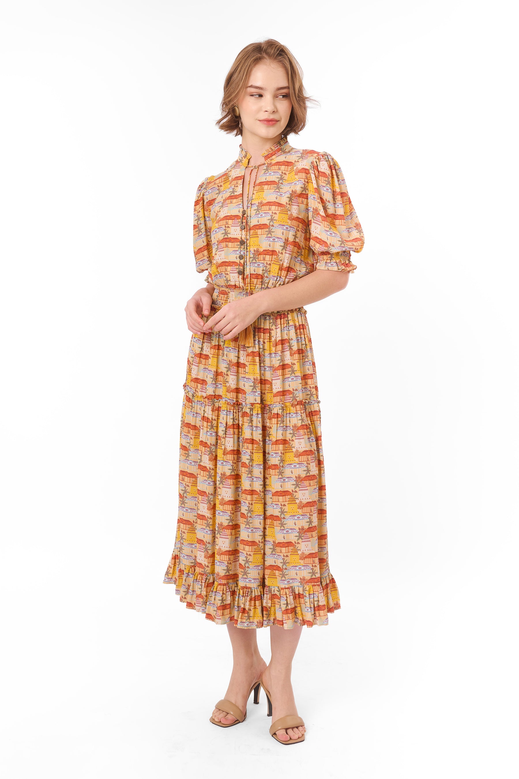 ILIA Dress in Puri Gold