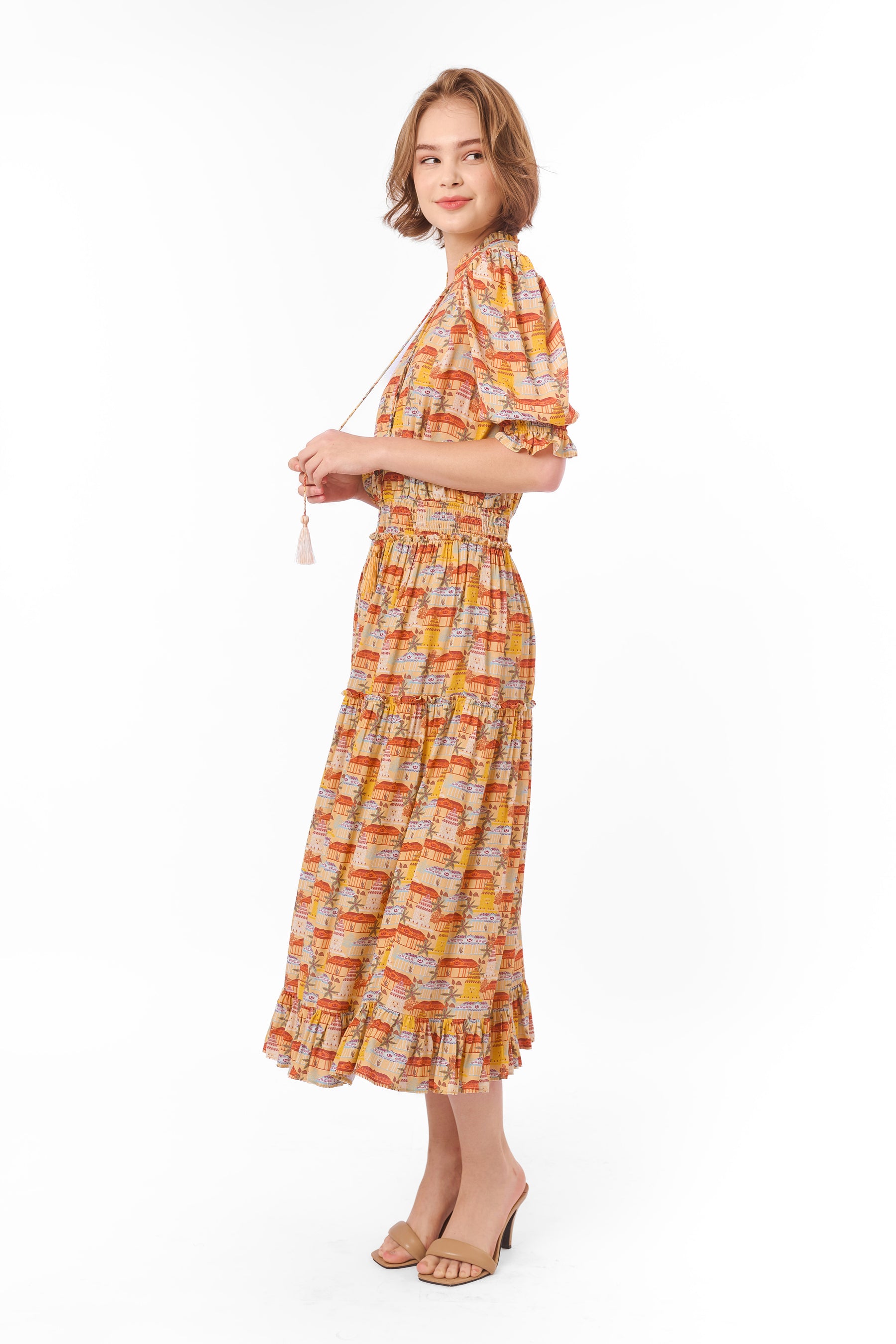 ILIA Dress in Puri Gold