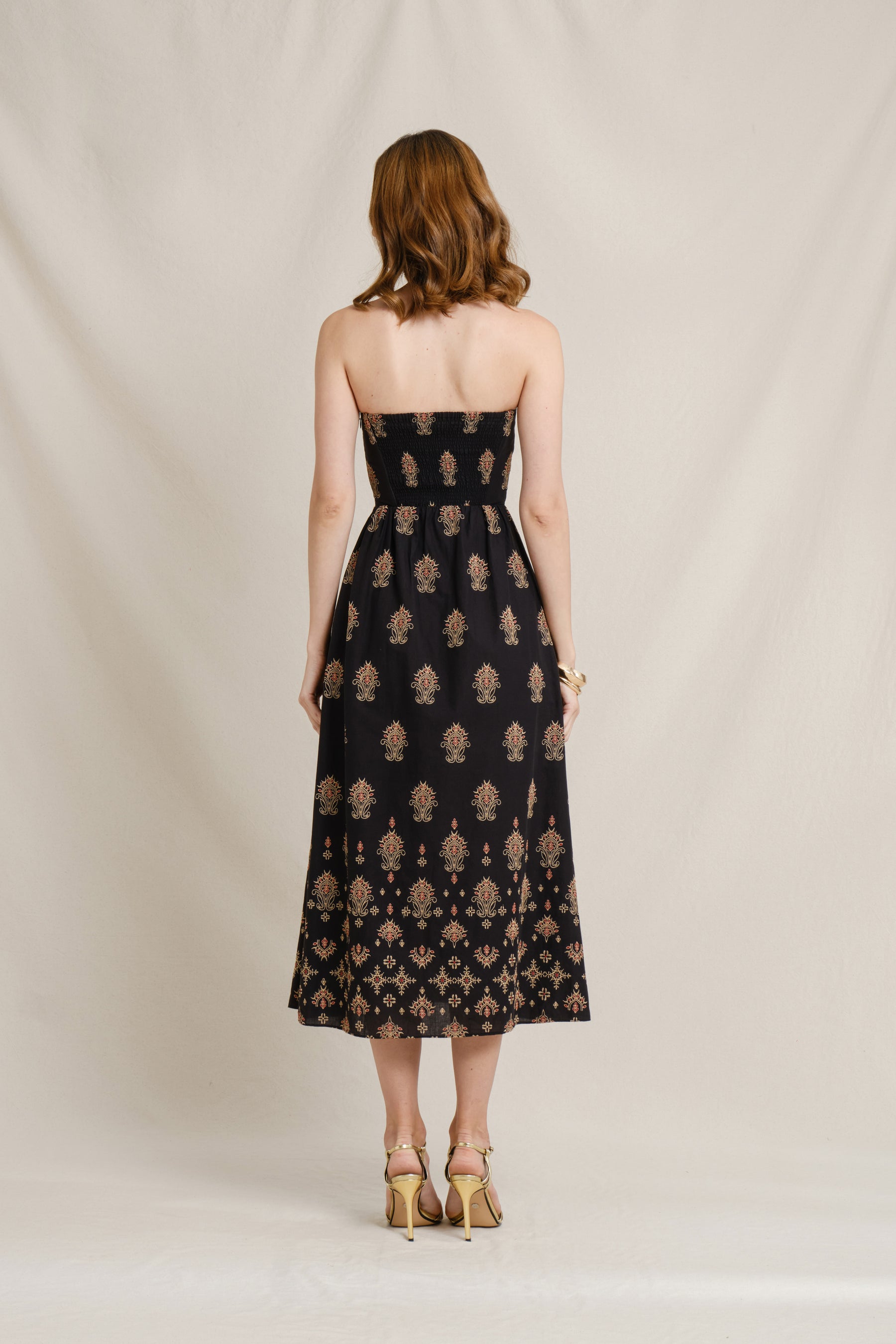IRENE Dress in Black Mamuli