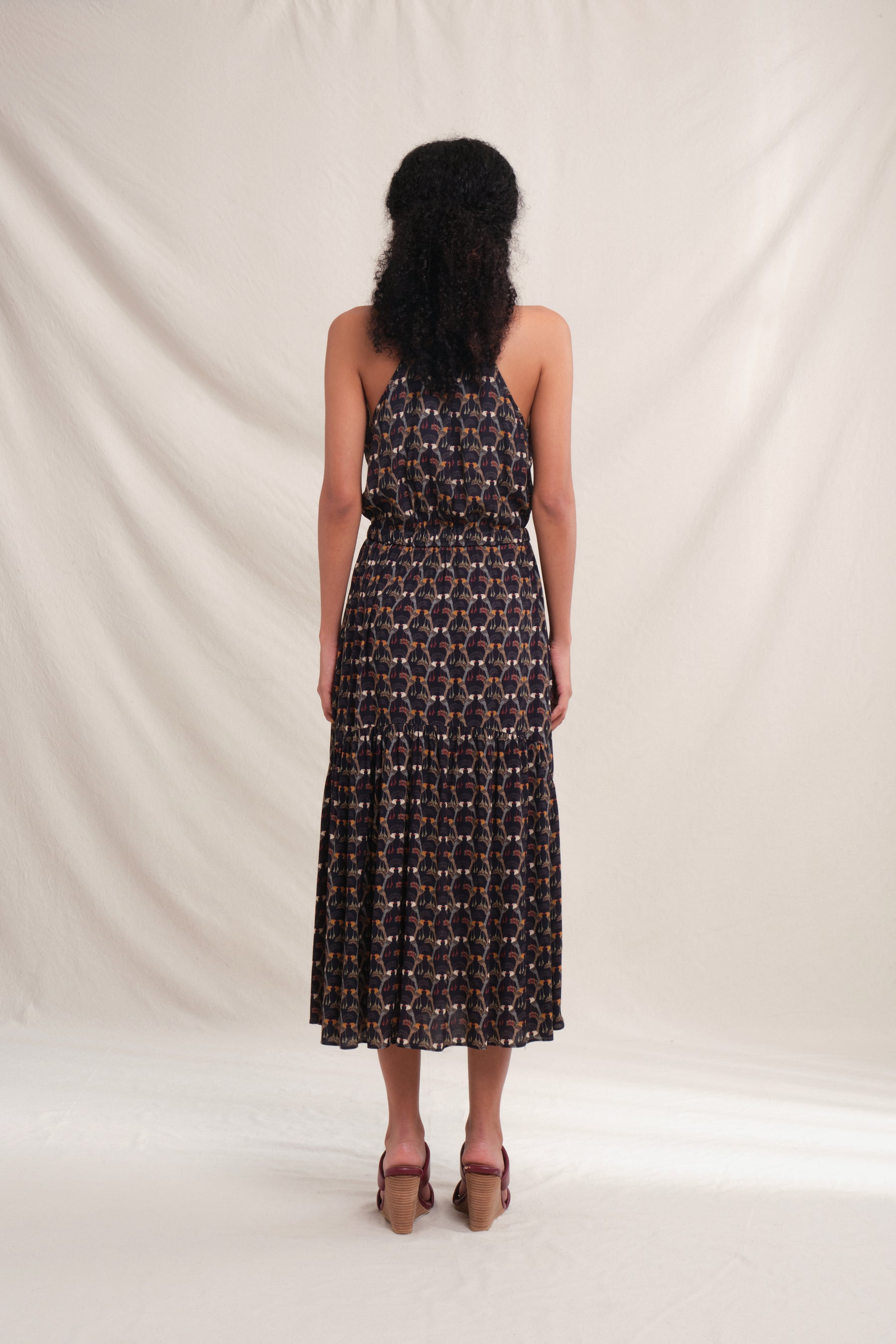JOSIE Dress in Black Saeran