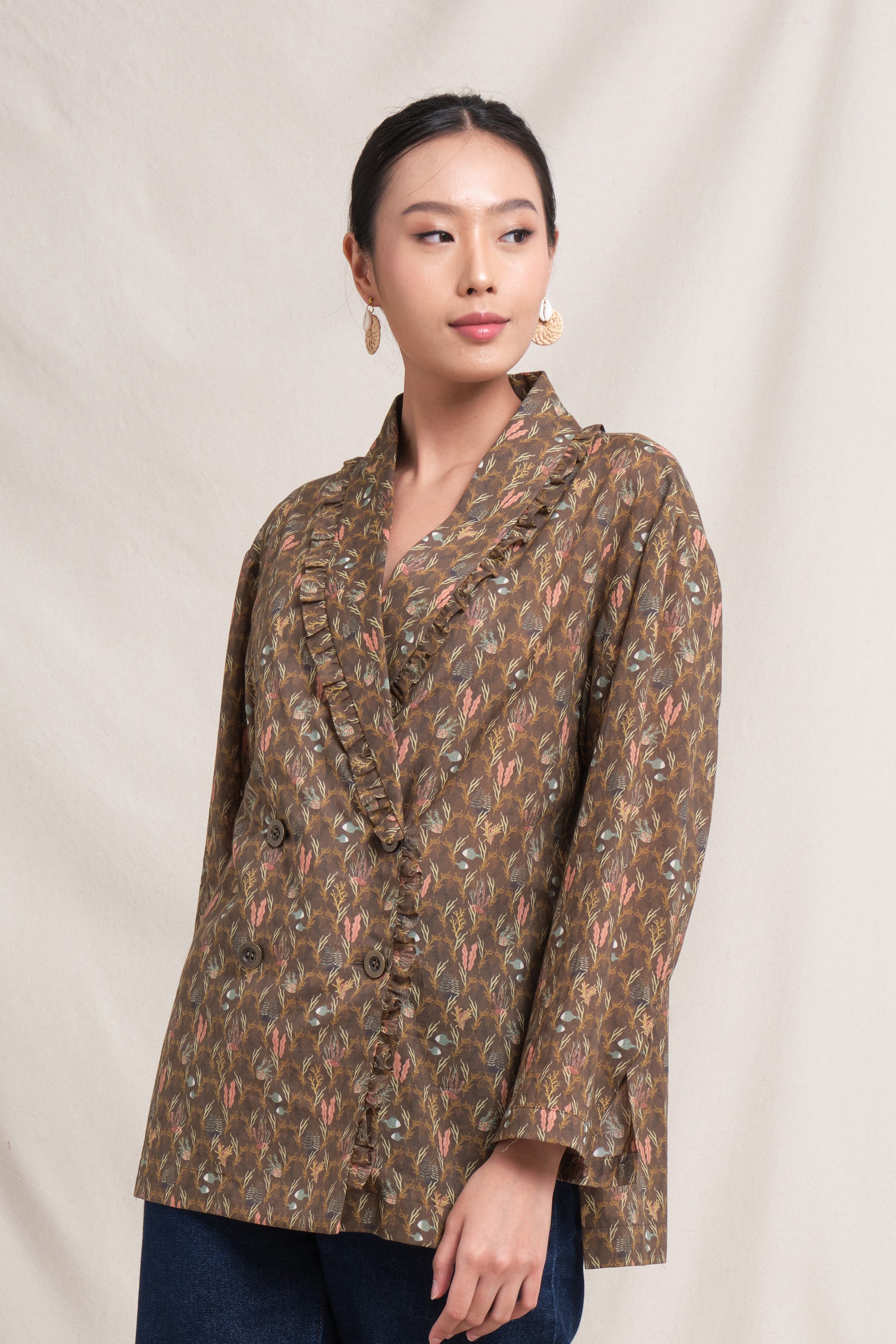 JULIA Outer in Brown Ulva