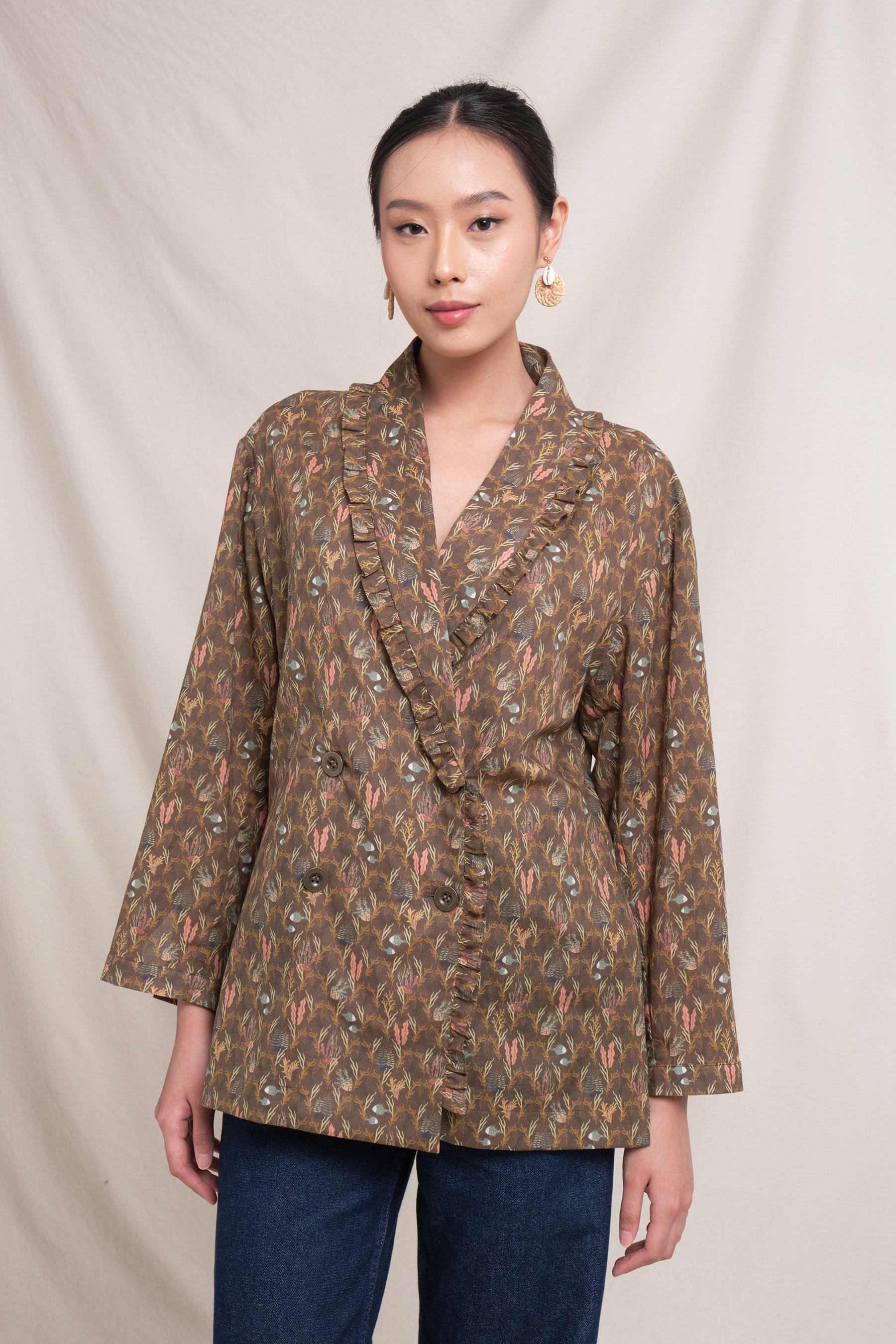 JULIA Outer in Brown Ulva
