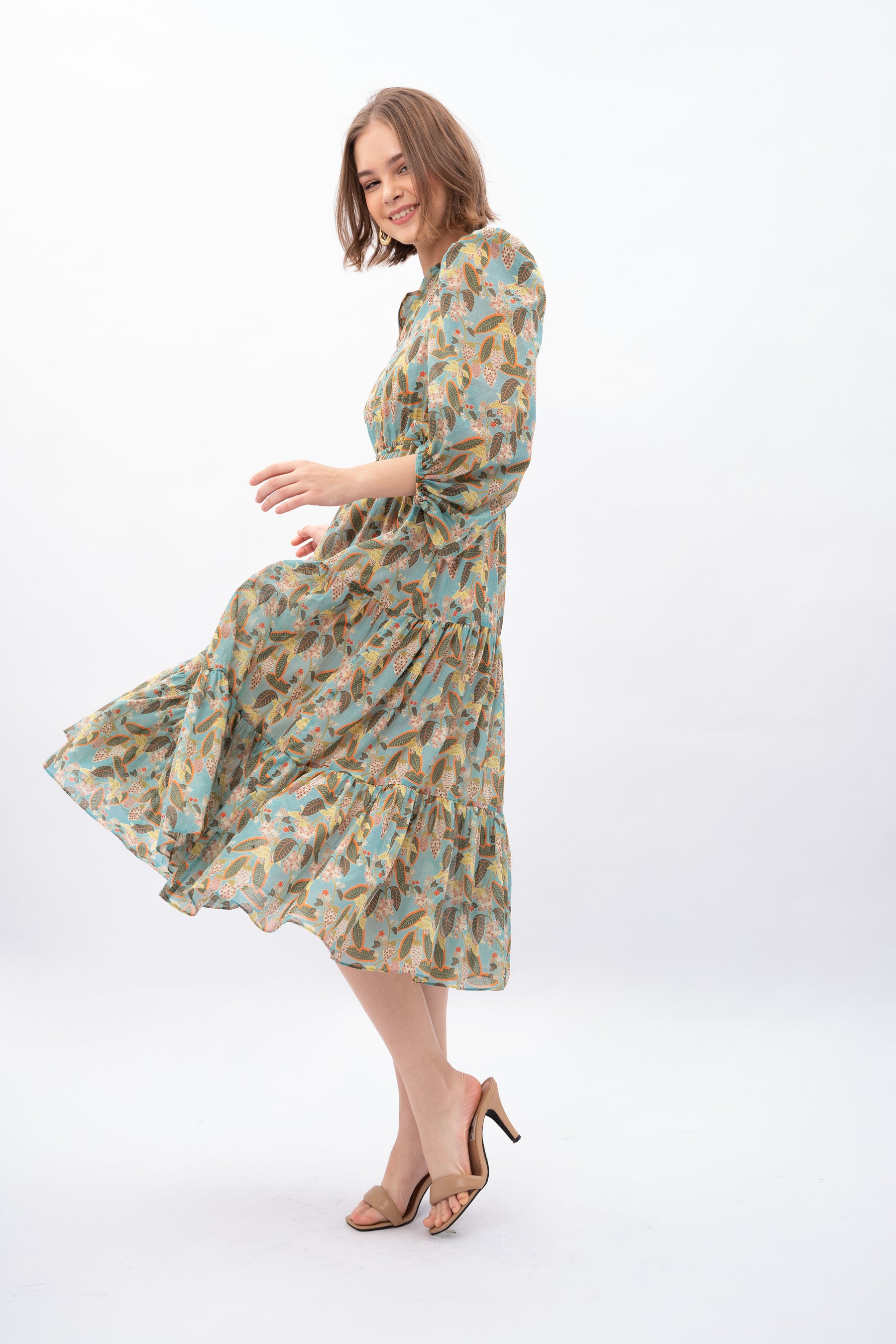 KAIA Dress in Gudeg Blue