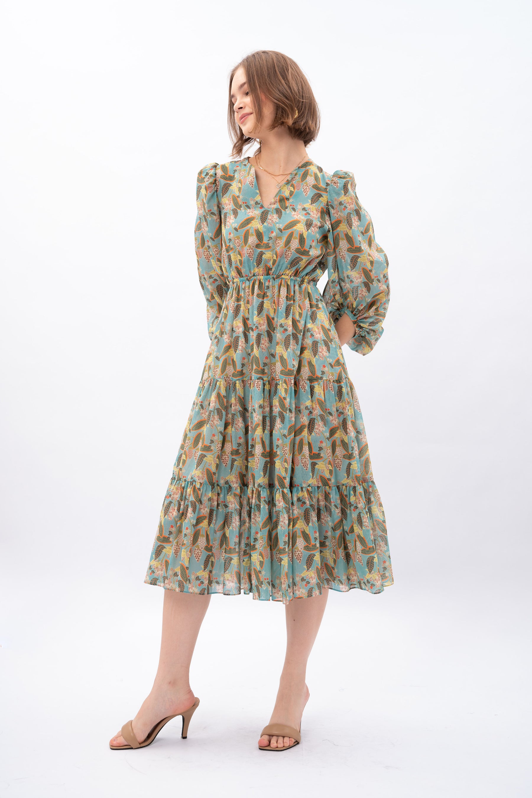 KAIA Dress in Gudeg Blue