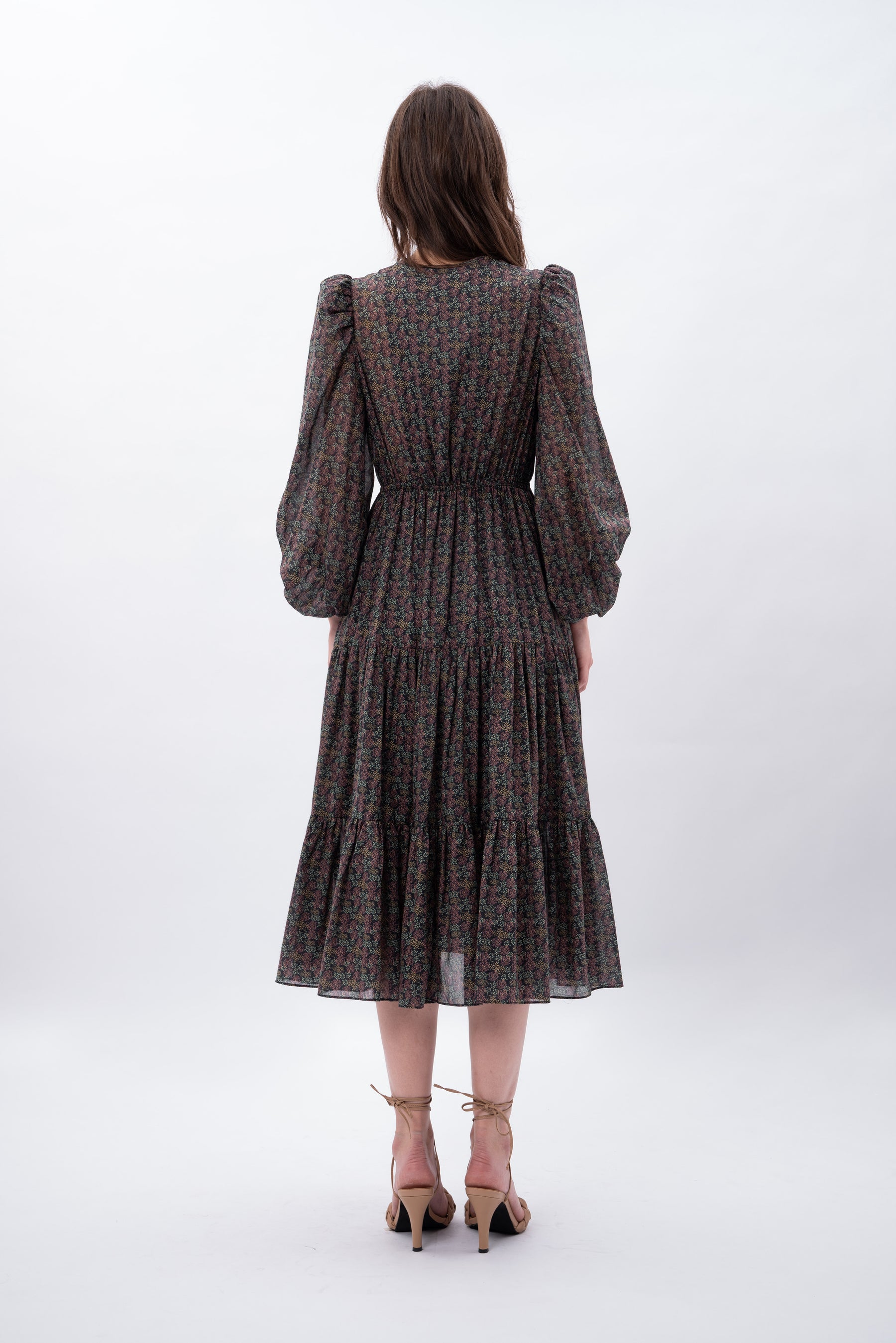 KAIA Dress in Kilau Black