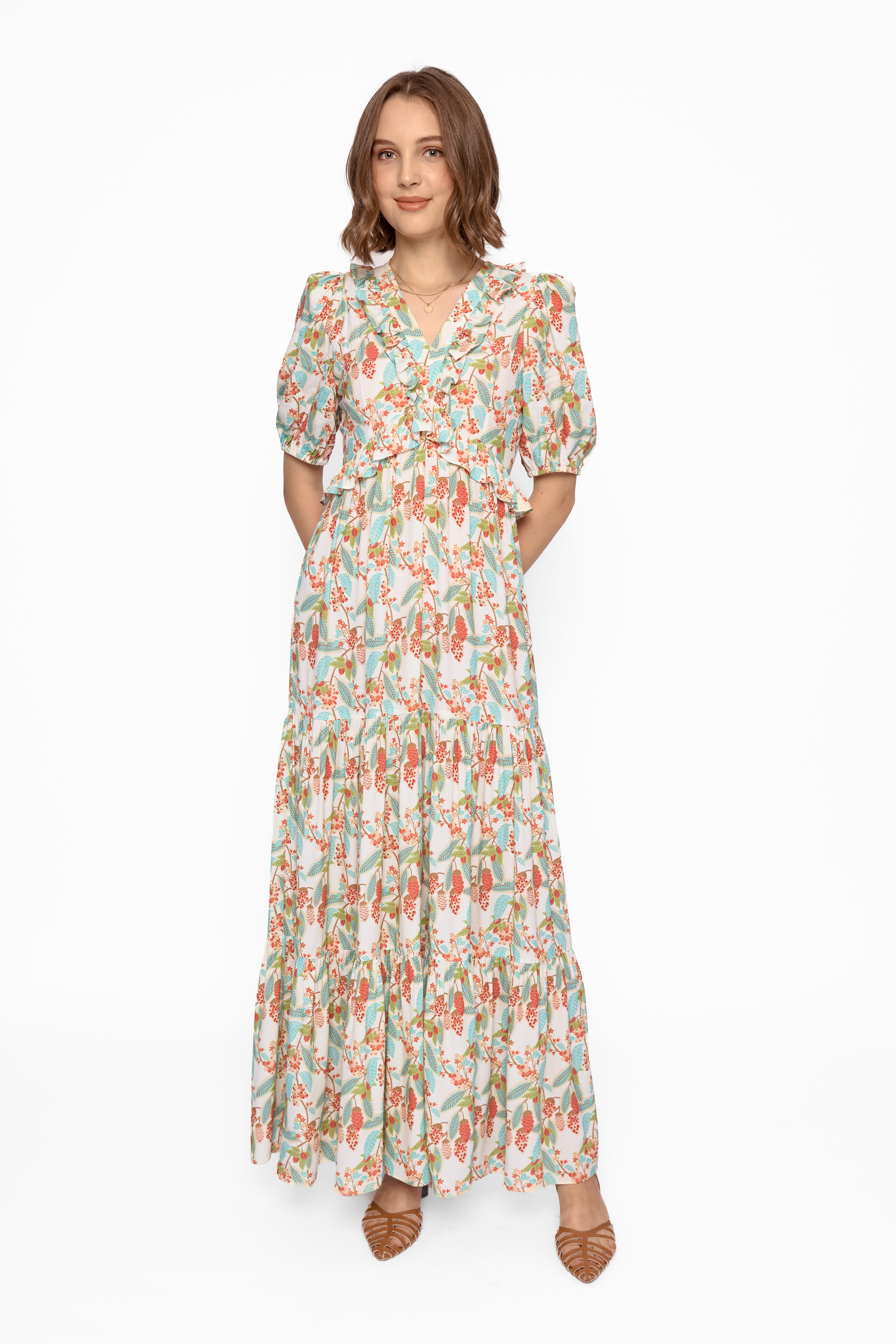 Kae Strik Dress - Beige