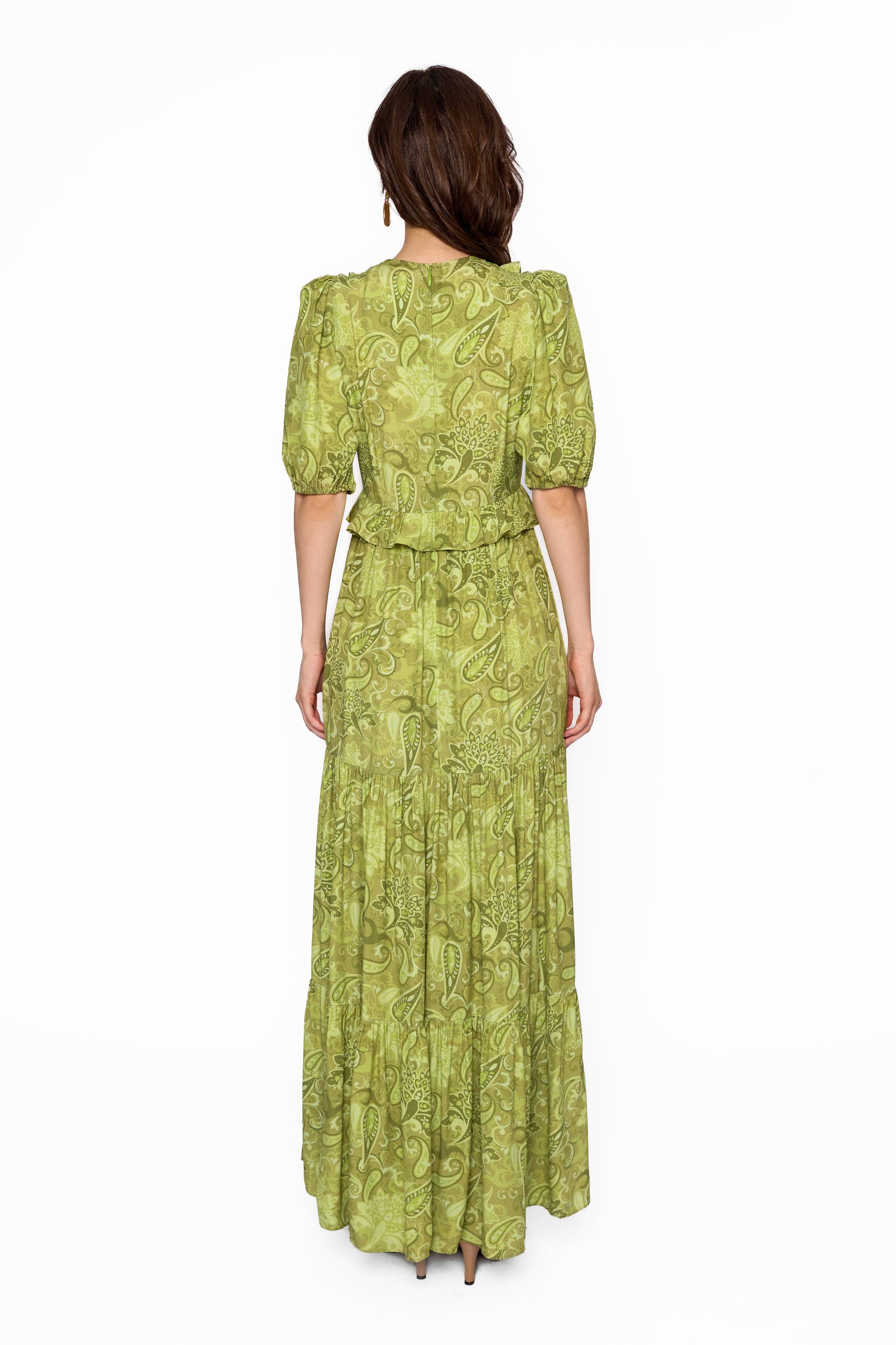 KALEA Dress in Green Pakis